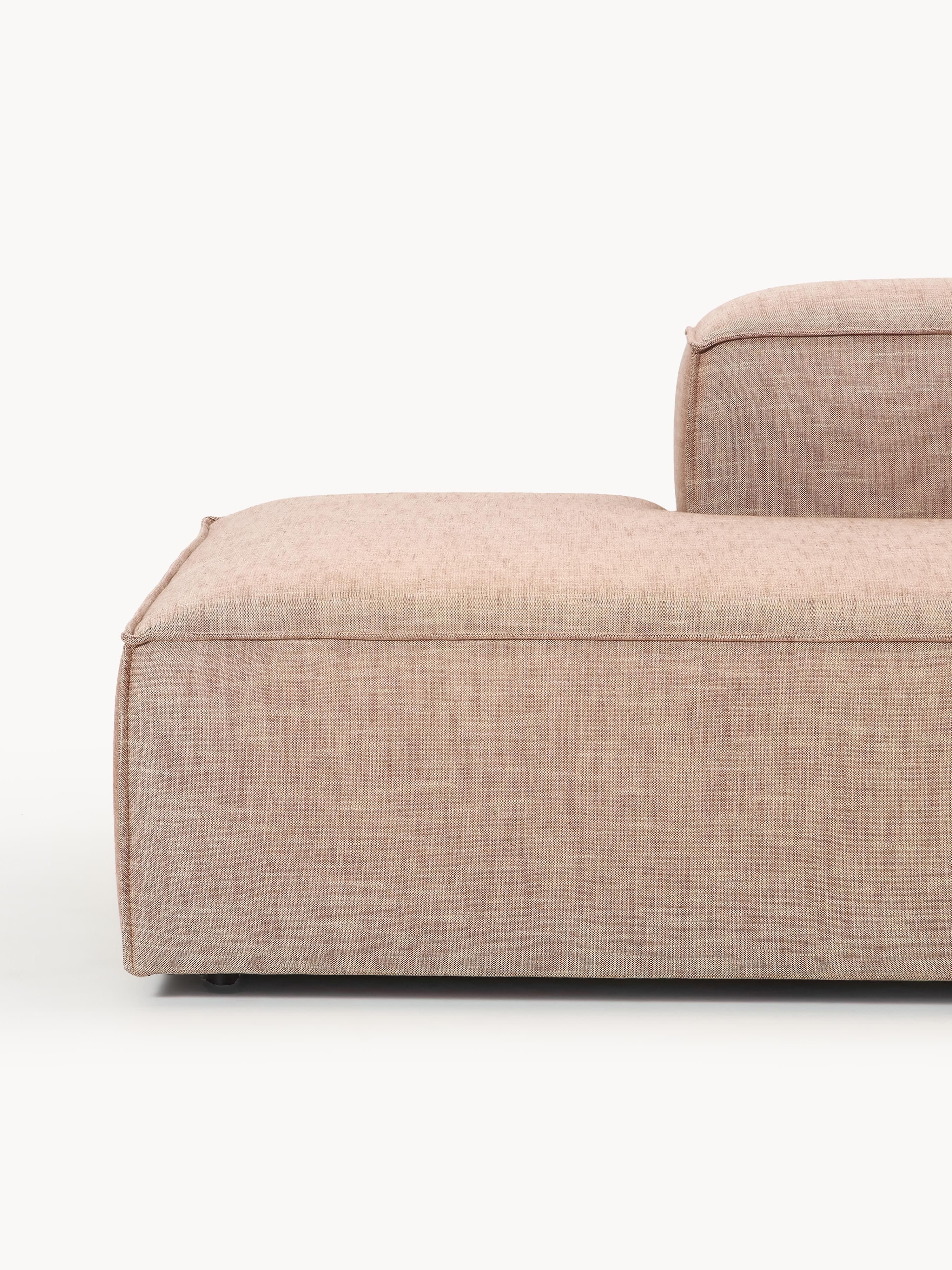 Lennon Linen Blend Modular Ottoman