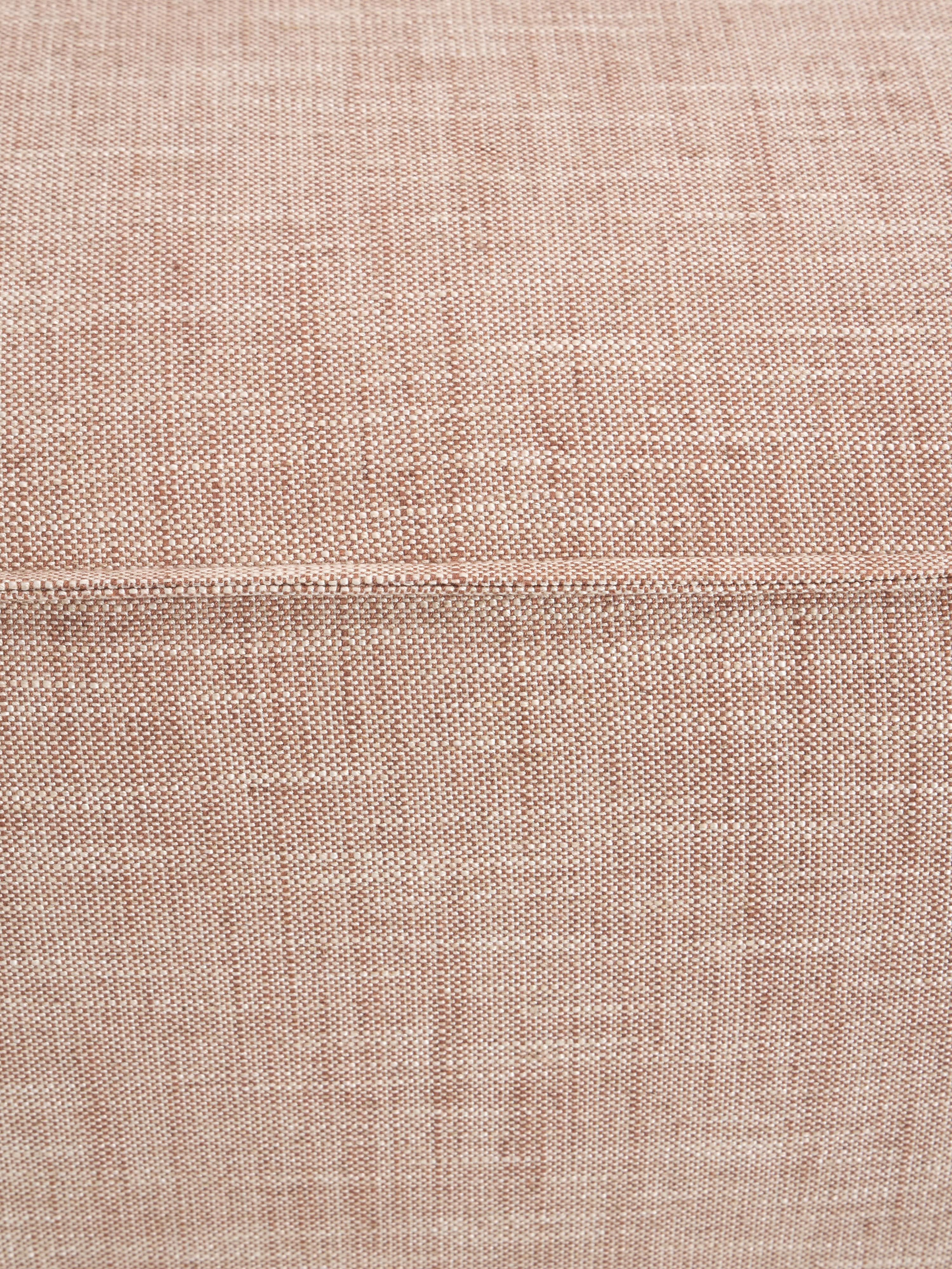 Lennon Linen Blend Modular Ottoman