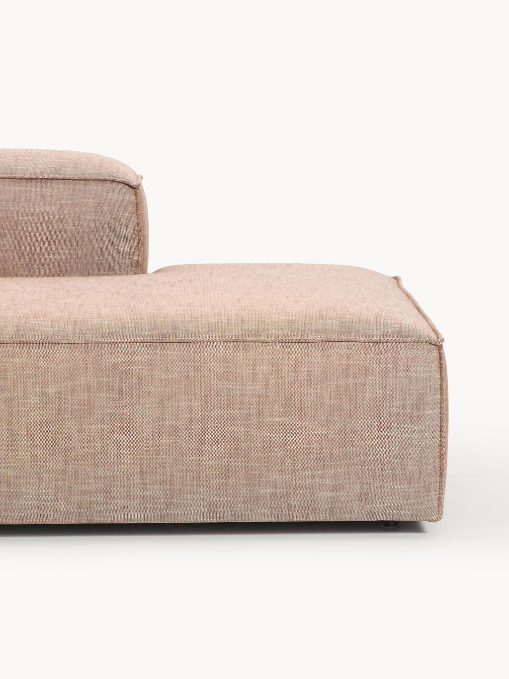 Lennon Linen Blend Modular Ottoman