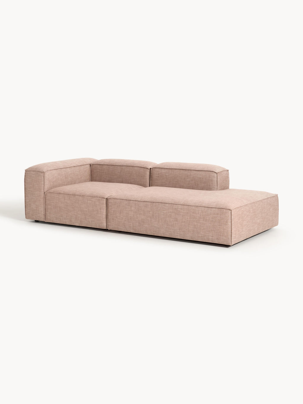 Lennon Linen Blend Modular Ottoman