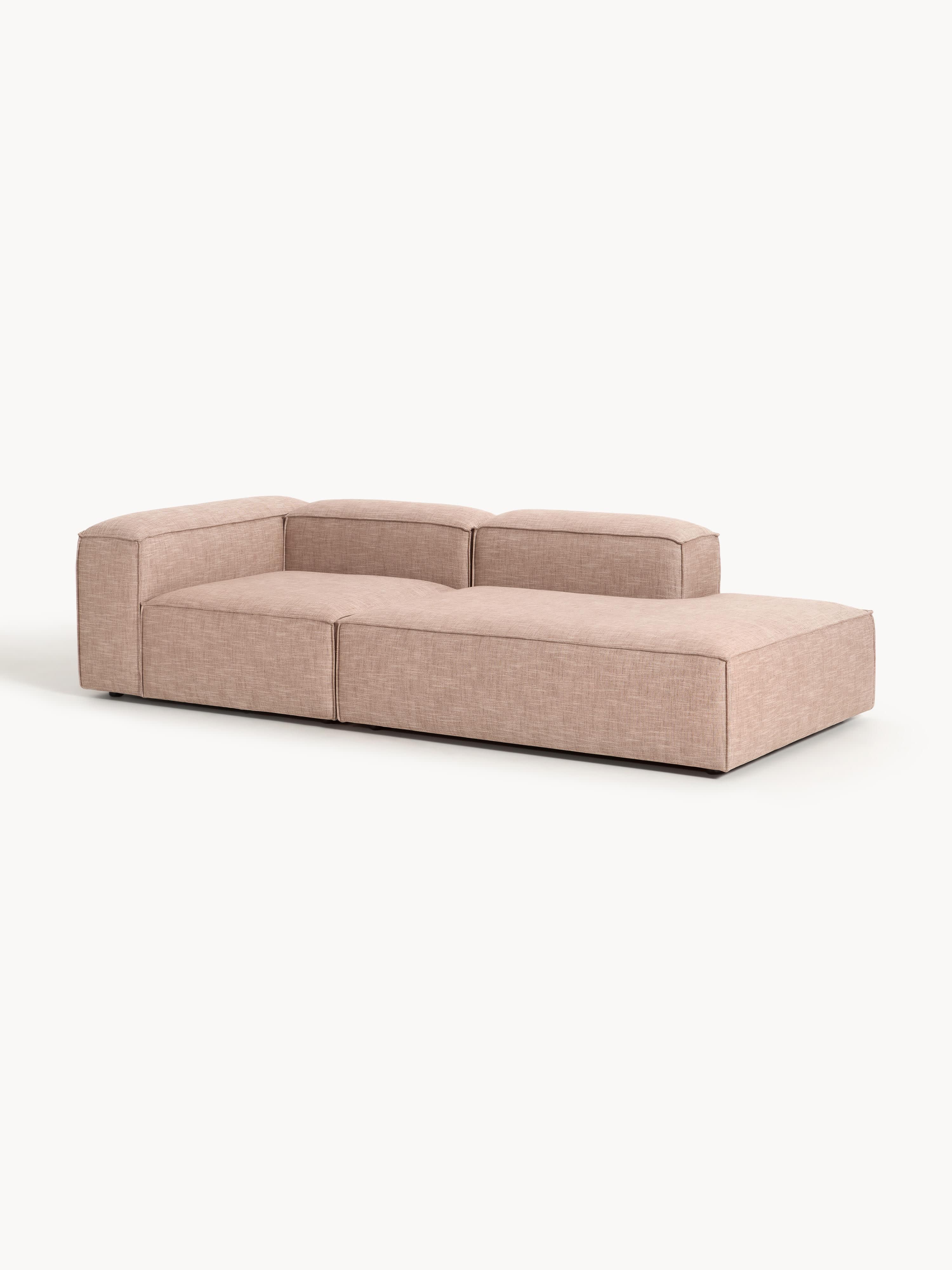 Lennon Linen Blend Modular Ottoman