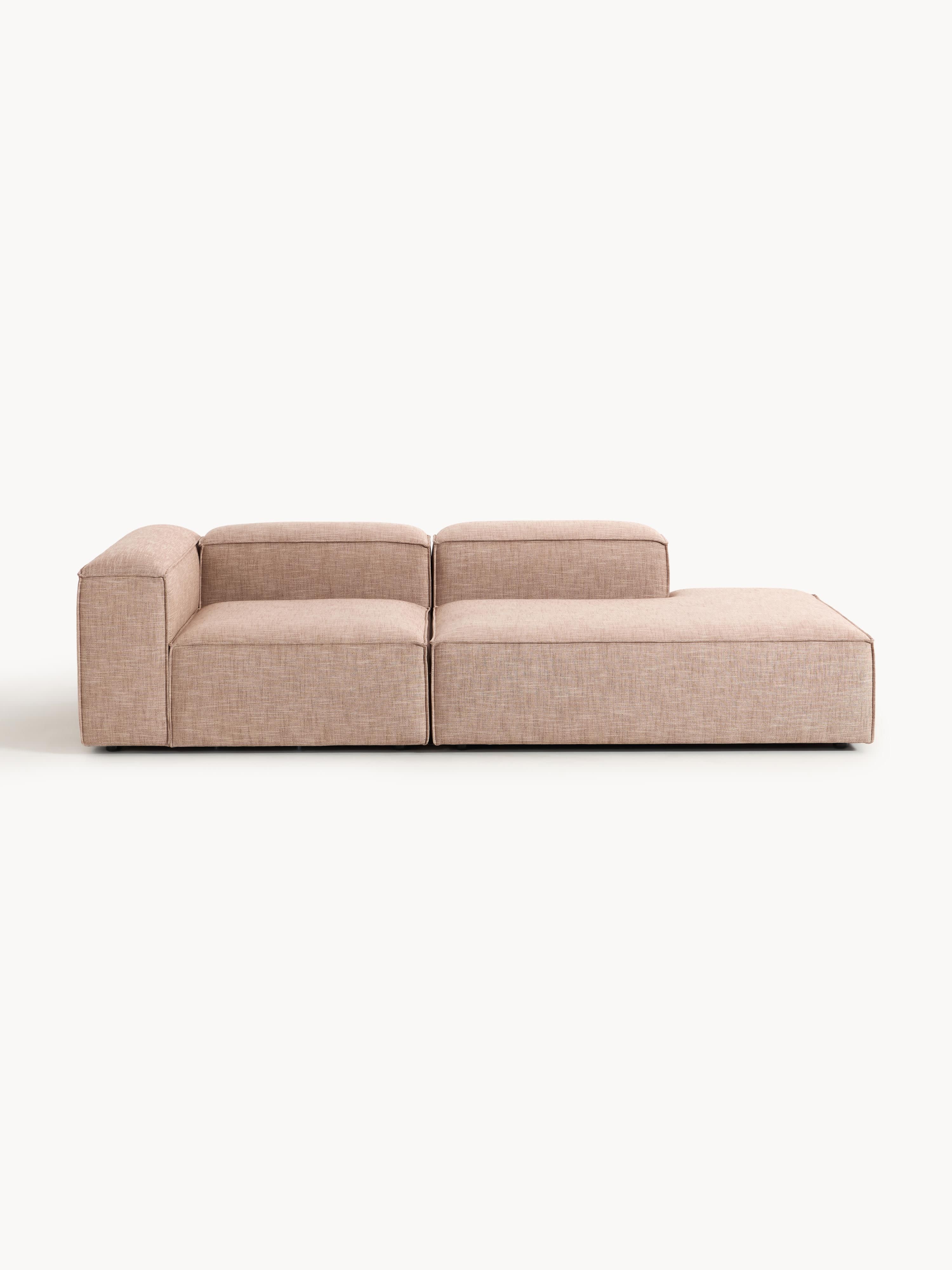 Lennon Linen Blend Modular Ottoman