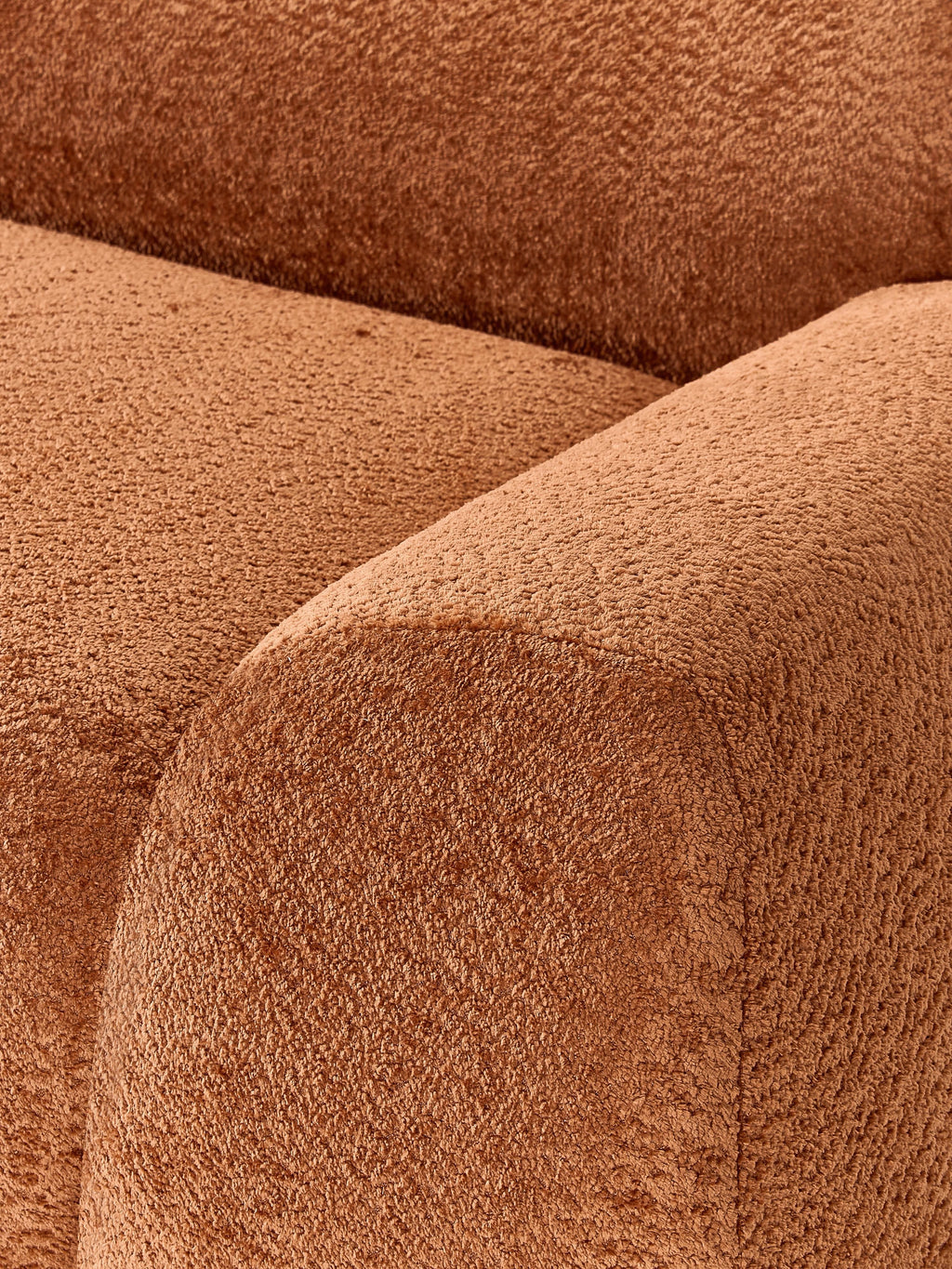 Wolke Modular Teddy Bouclé Corner Sofa (4-seater)