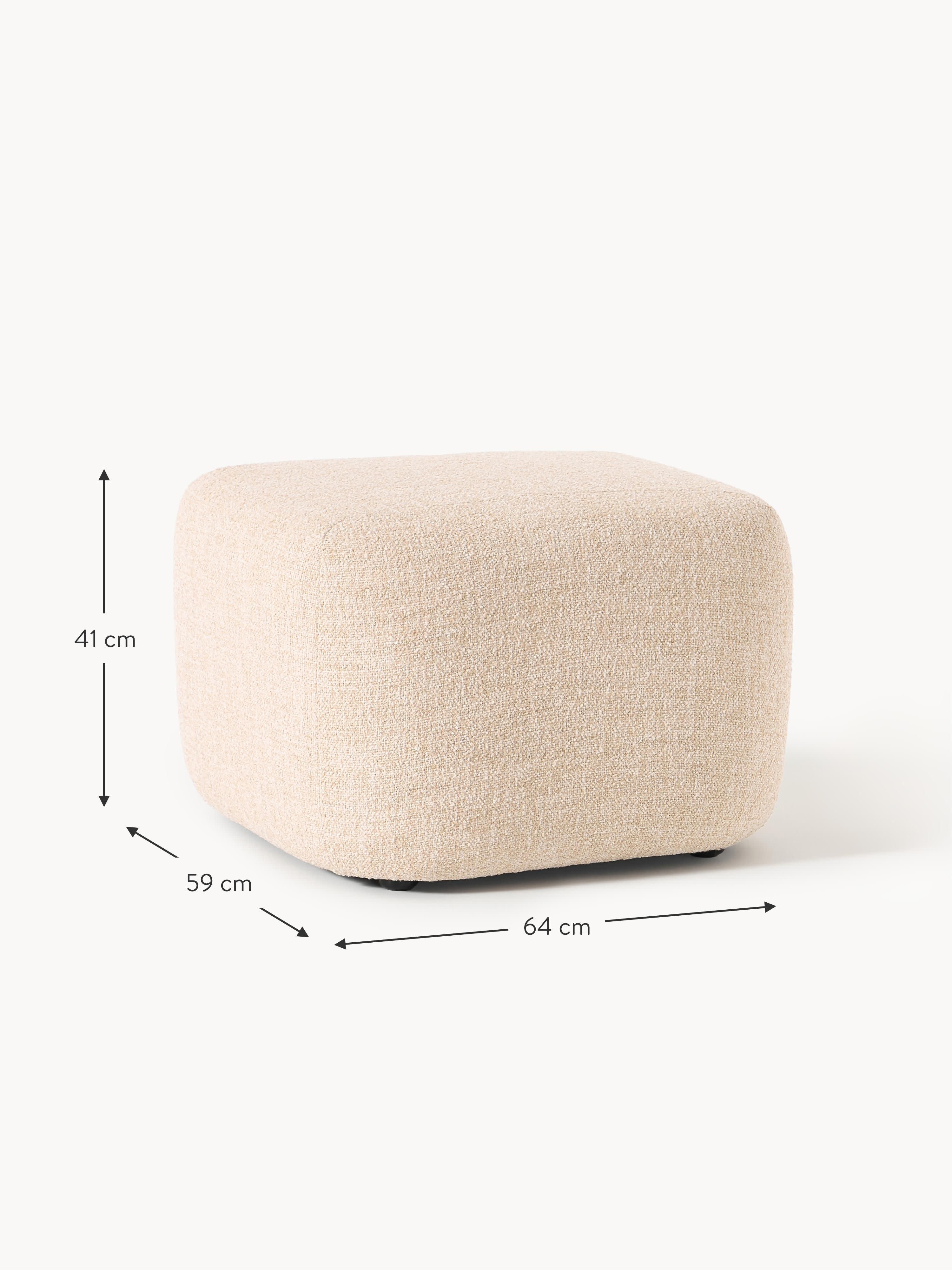 Wolke Bouclé Ottoman