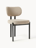 Gallery image 1 - Upholstered Bouclé Dining Chair Adrien