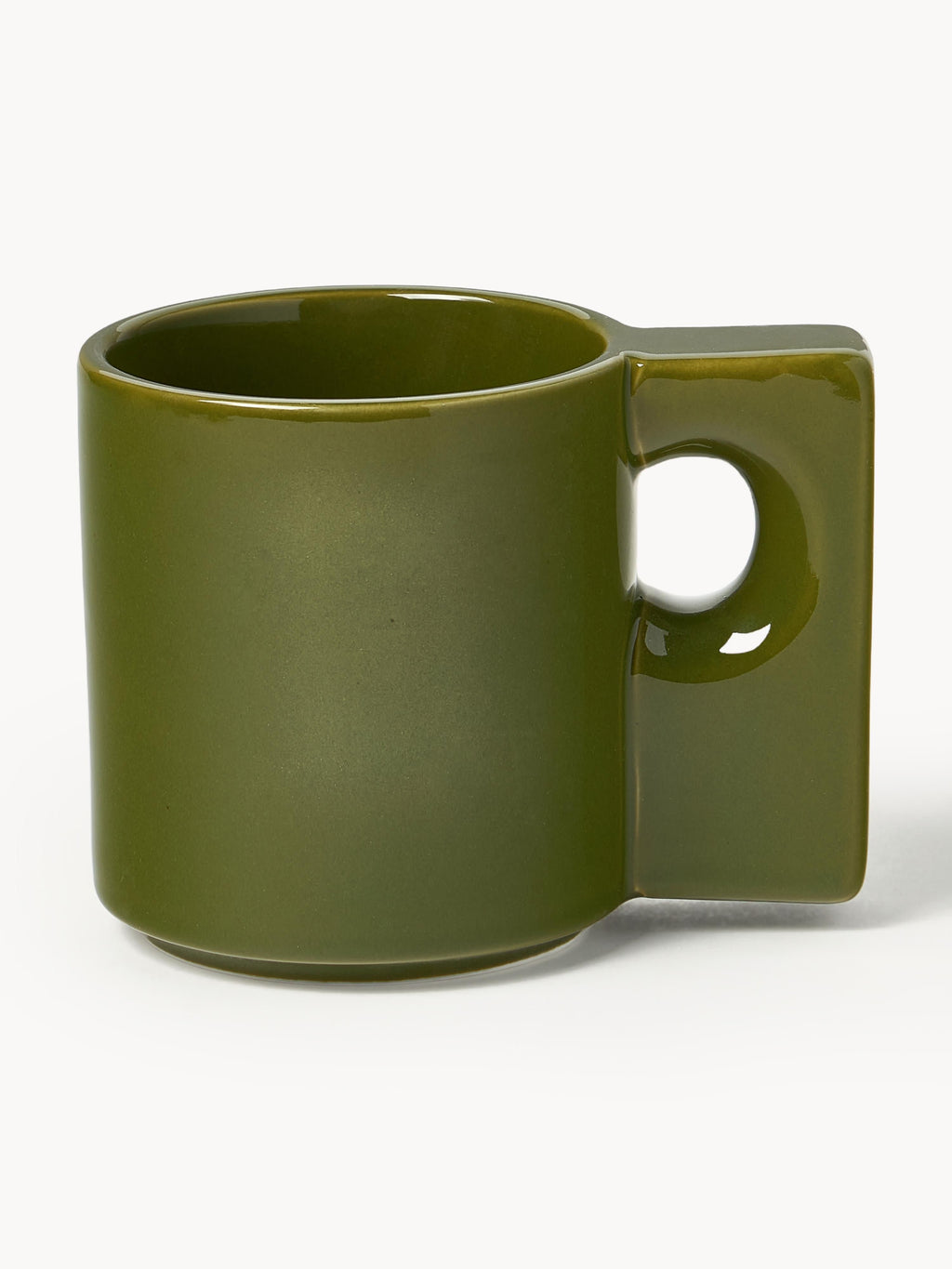 Keira Porcelain Mugs, Set of 2