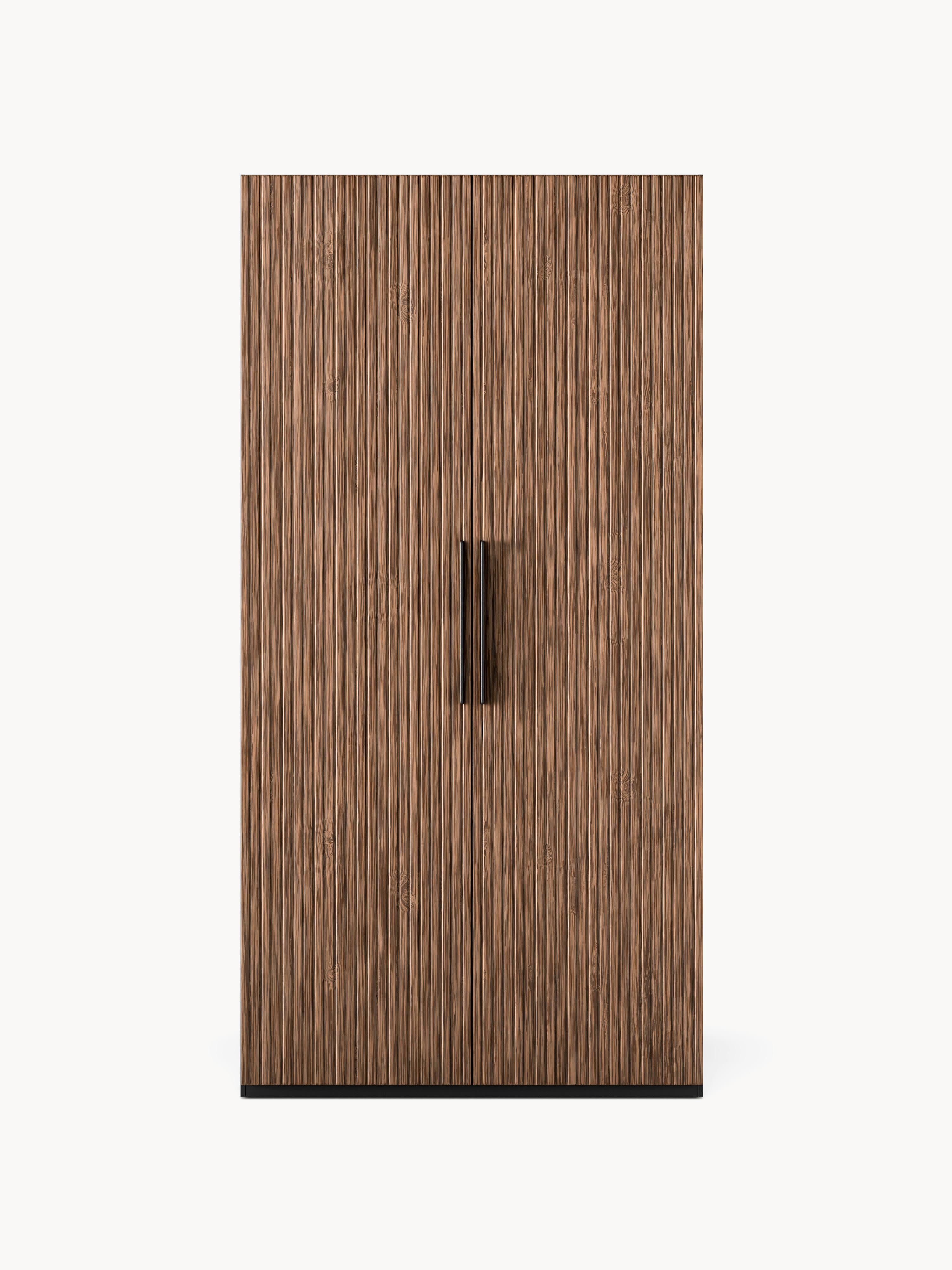 Simone Modular Hinged Door Wardrobe, 100 cm Wide, in various sizes