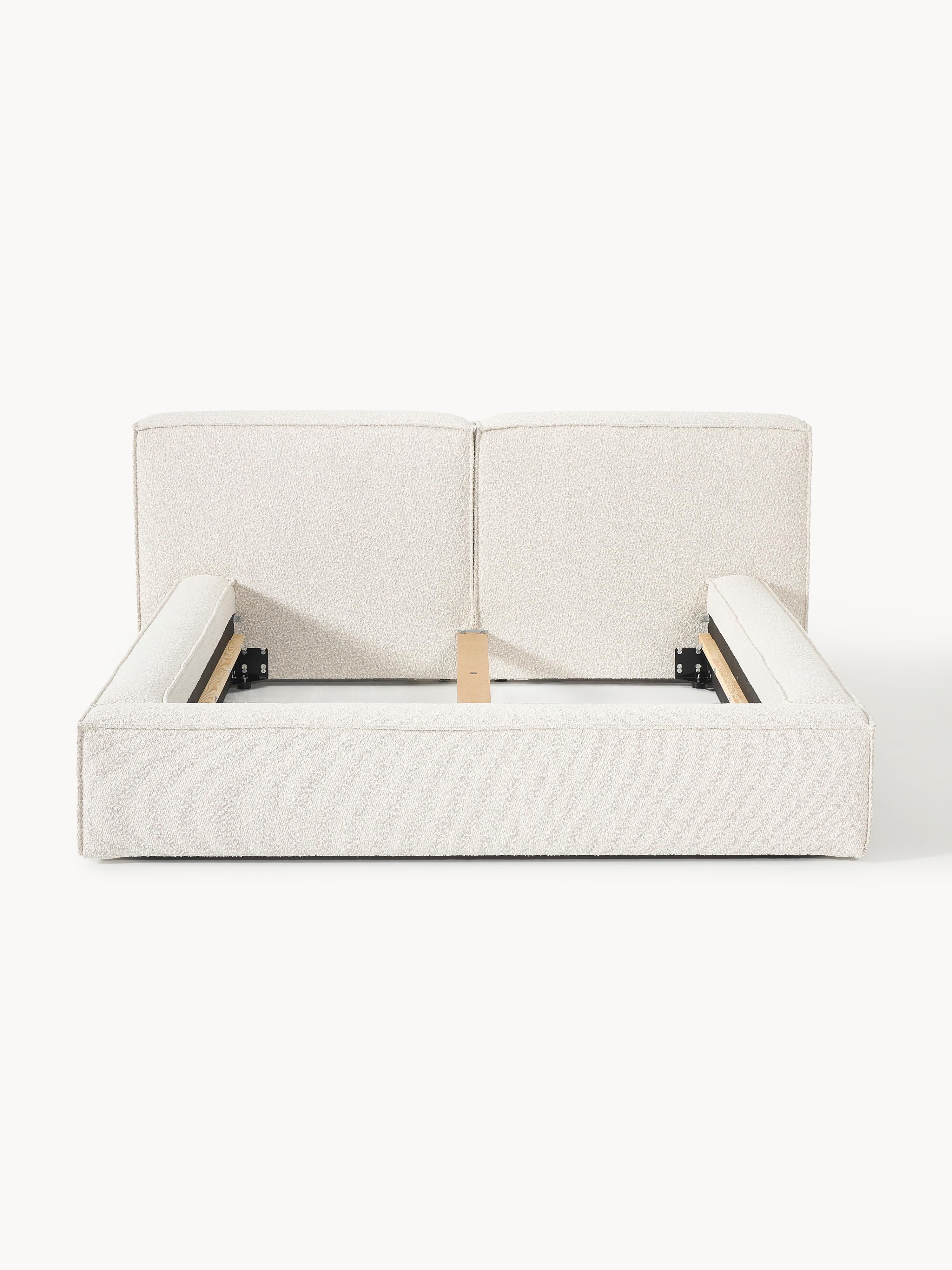 Lennon Upholstered Bouclé Bed