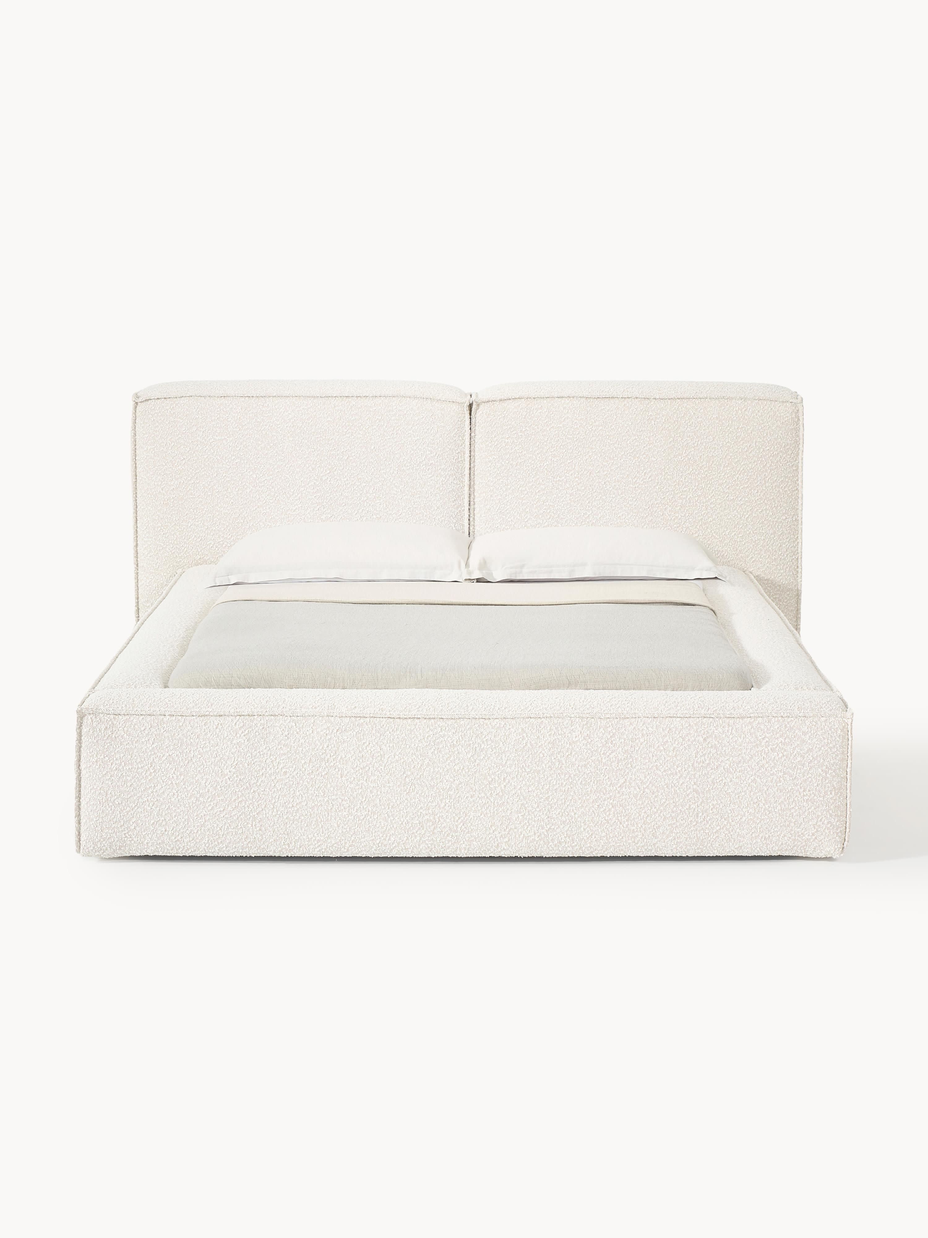 Lennon Upholstered Bouclé Bed