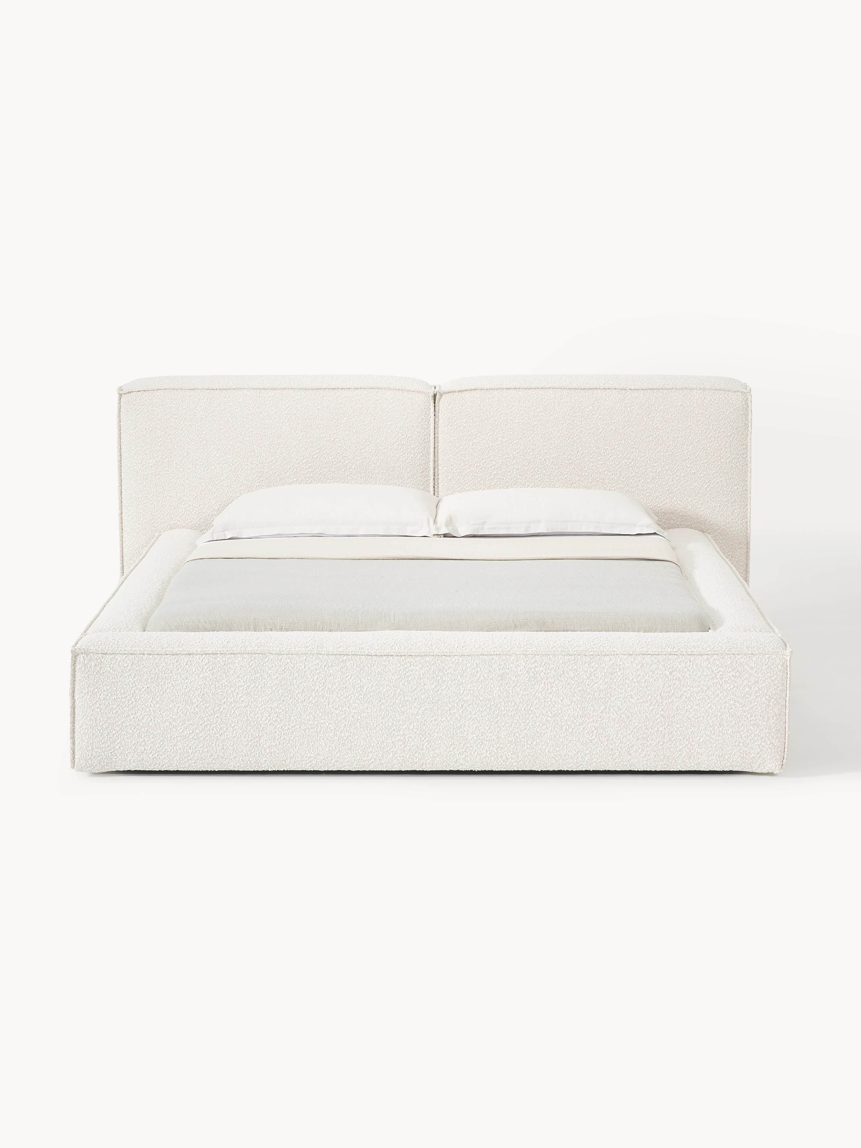 Lennon Upholstered Bouclé Bed