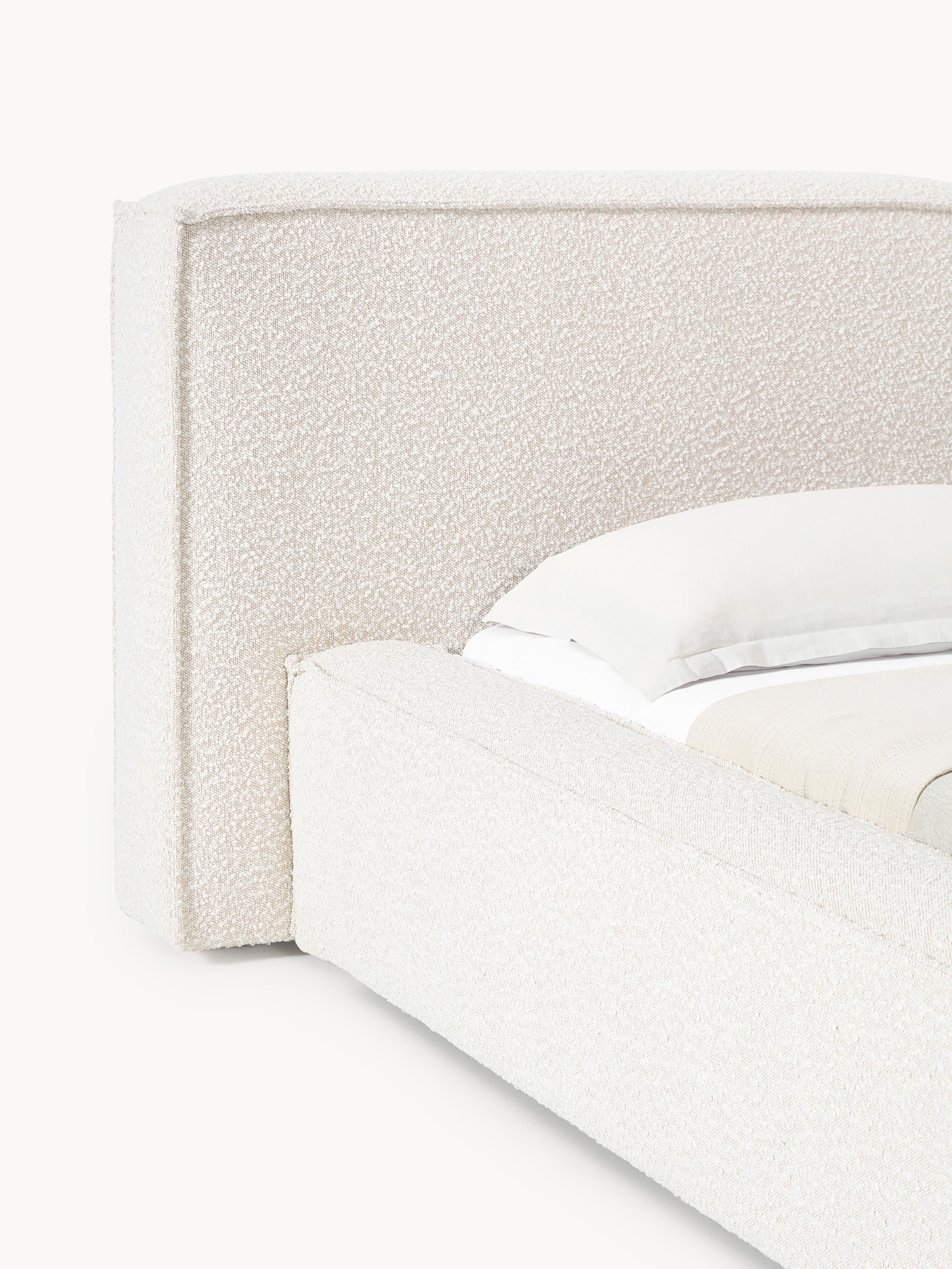 Lennon Upholstered Bouclé Bed