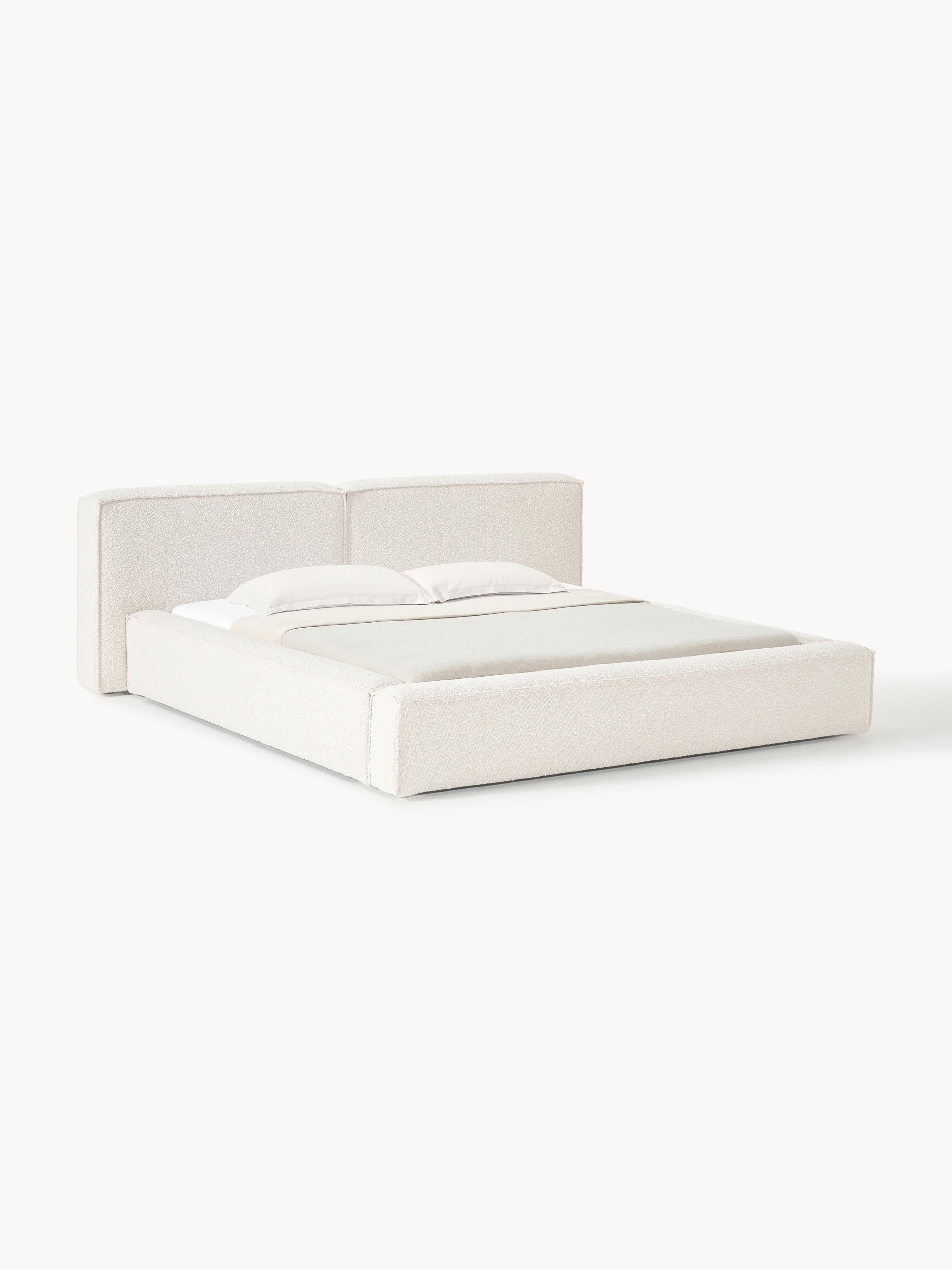 Lennon Upholstered Bouclé Bed