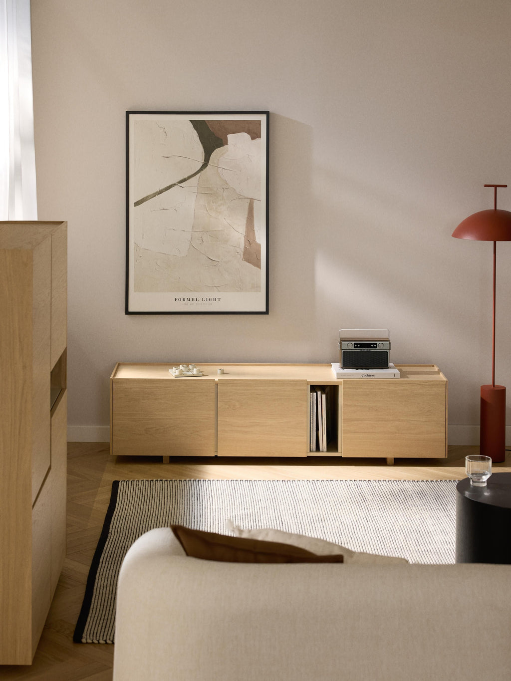 Larsen Wooden TV Stand, W 160 cm