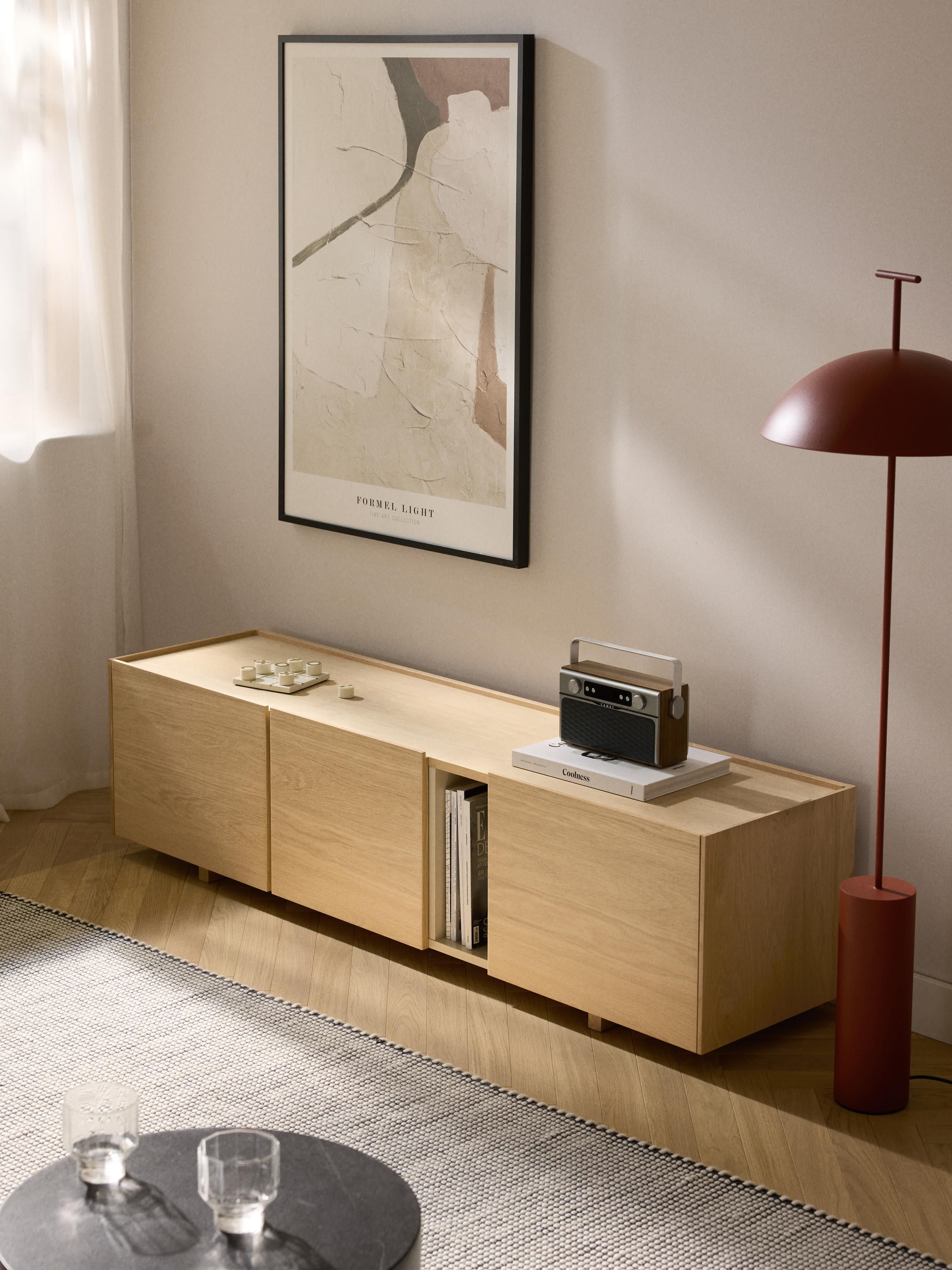 Larsen Wooden TV Stand, W 160 cm