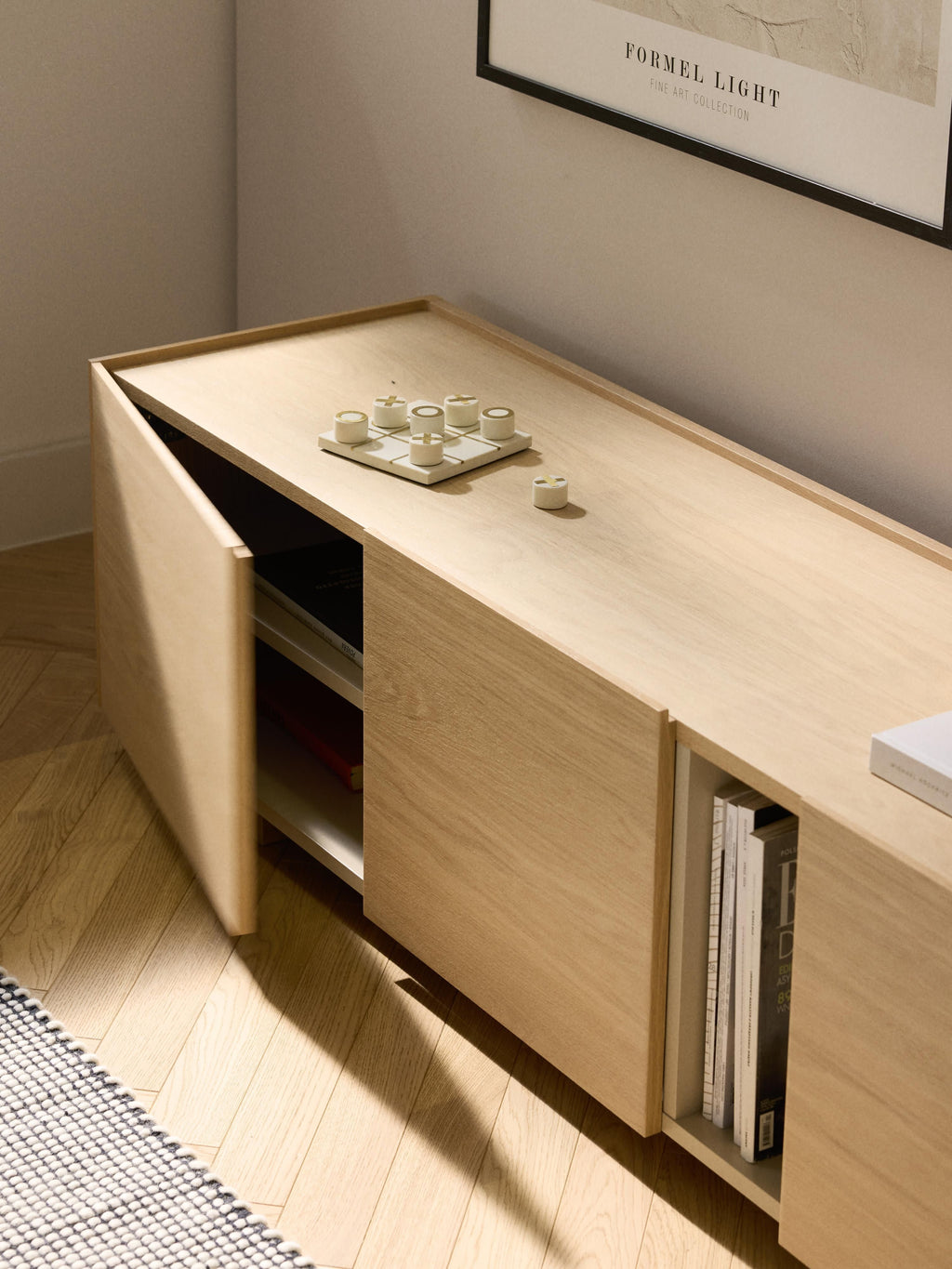 Larsen Wooden TV Stand, W 160 cm