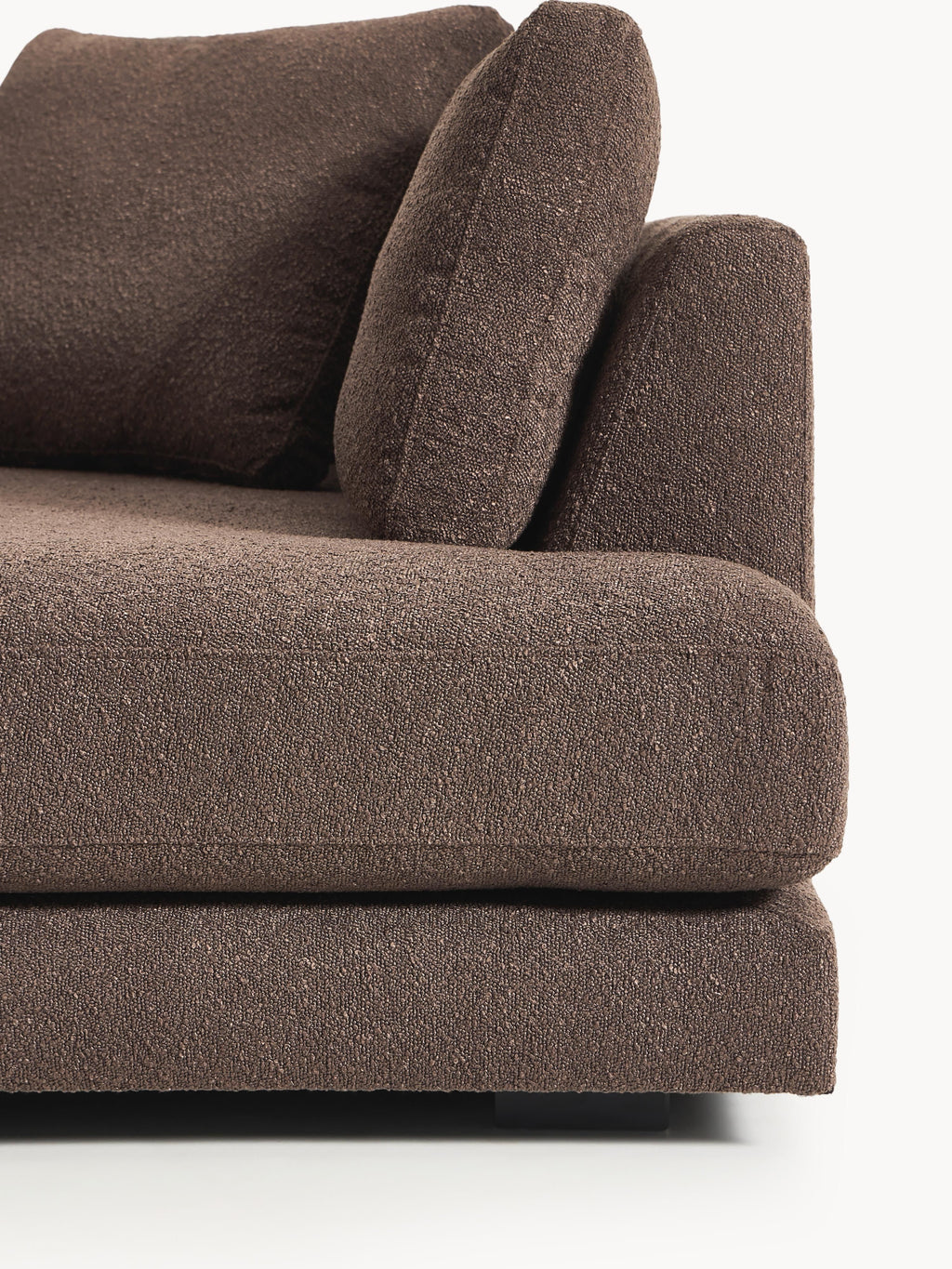 Tribeca Bouclé Corner Sofa (4-seater)