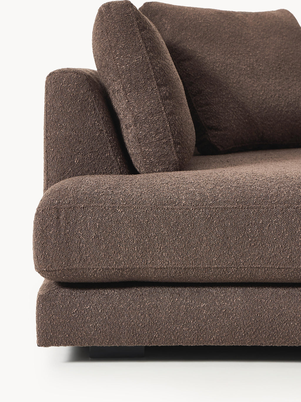 Tribeca Bouclé Corner Sofa (4-seater)
