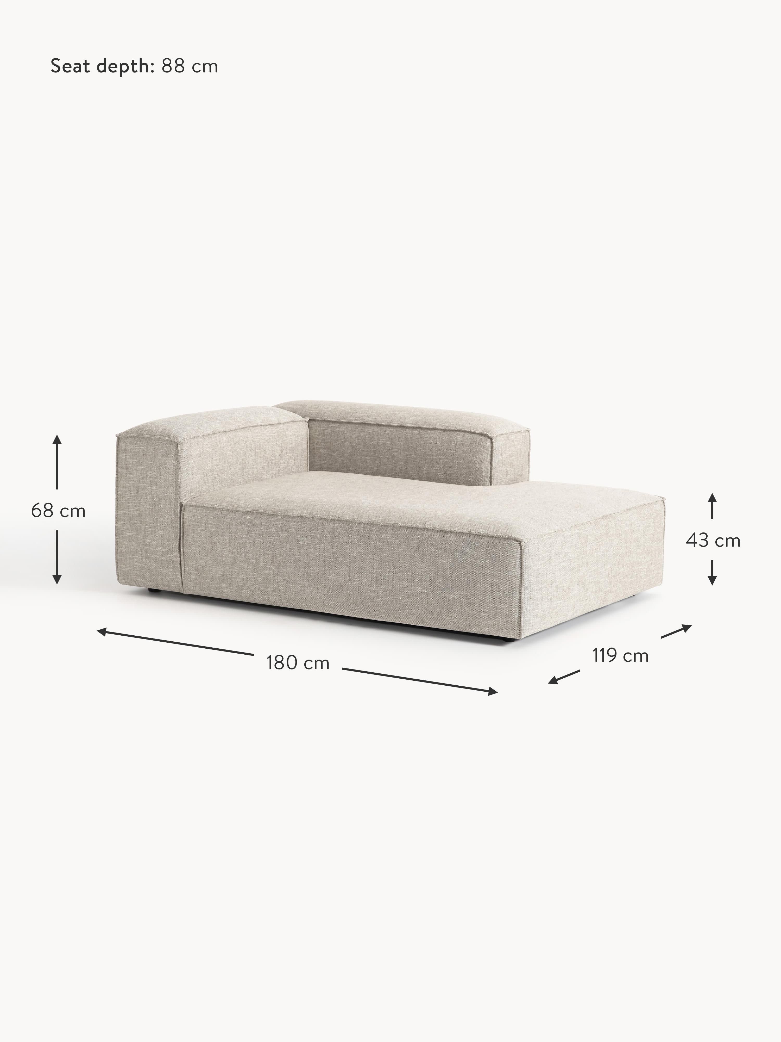 Lennon Linen Blend Corner Chaise Module