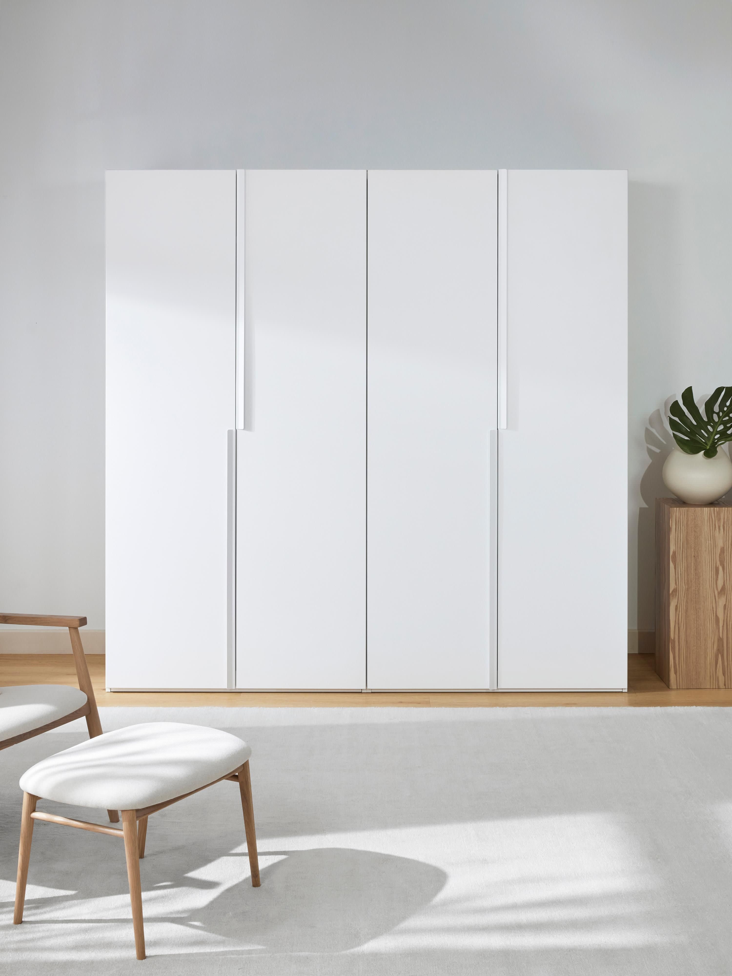 Leon Modular Hinged Door Wardrobe, 200 cm Wide, in various sizes
