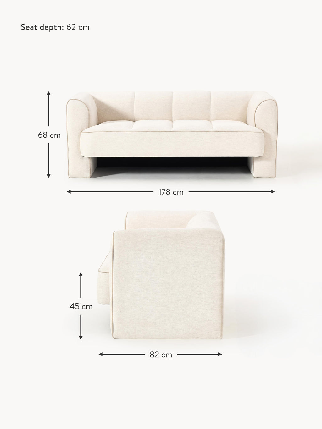 Bobi Sofa (2-seater)