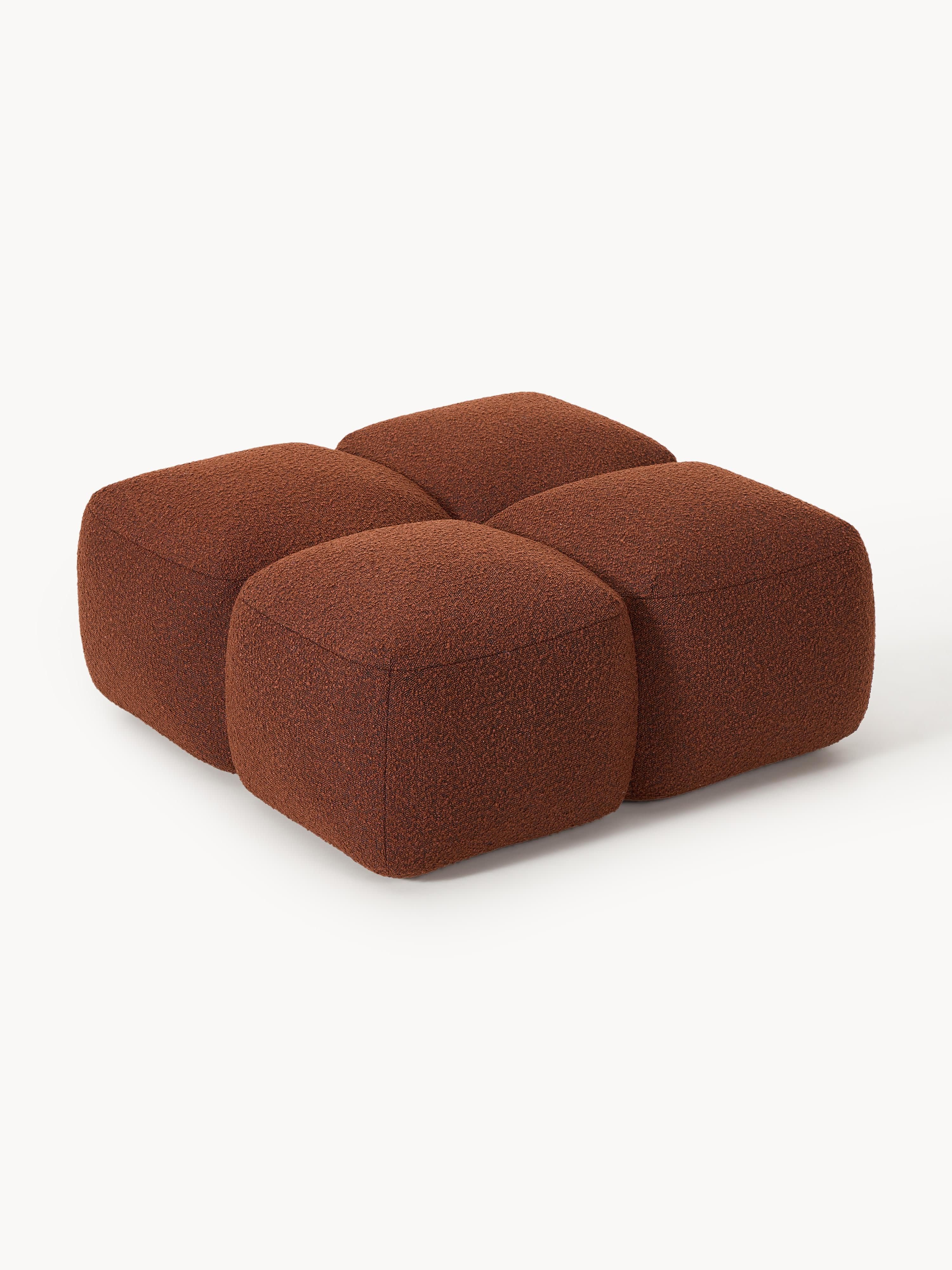 Tayla Bouclé Ottoman