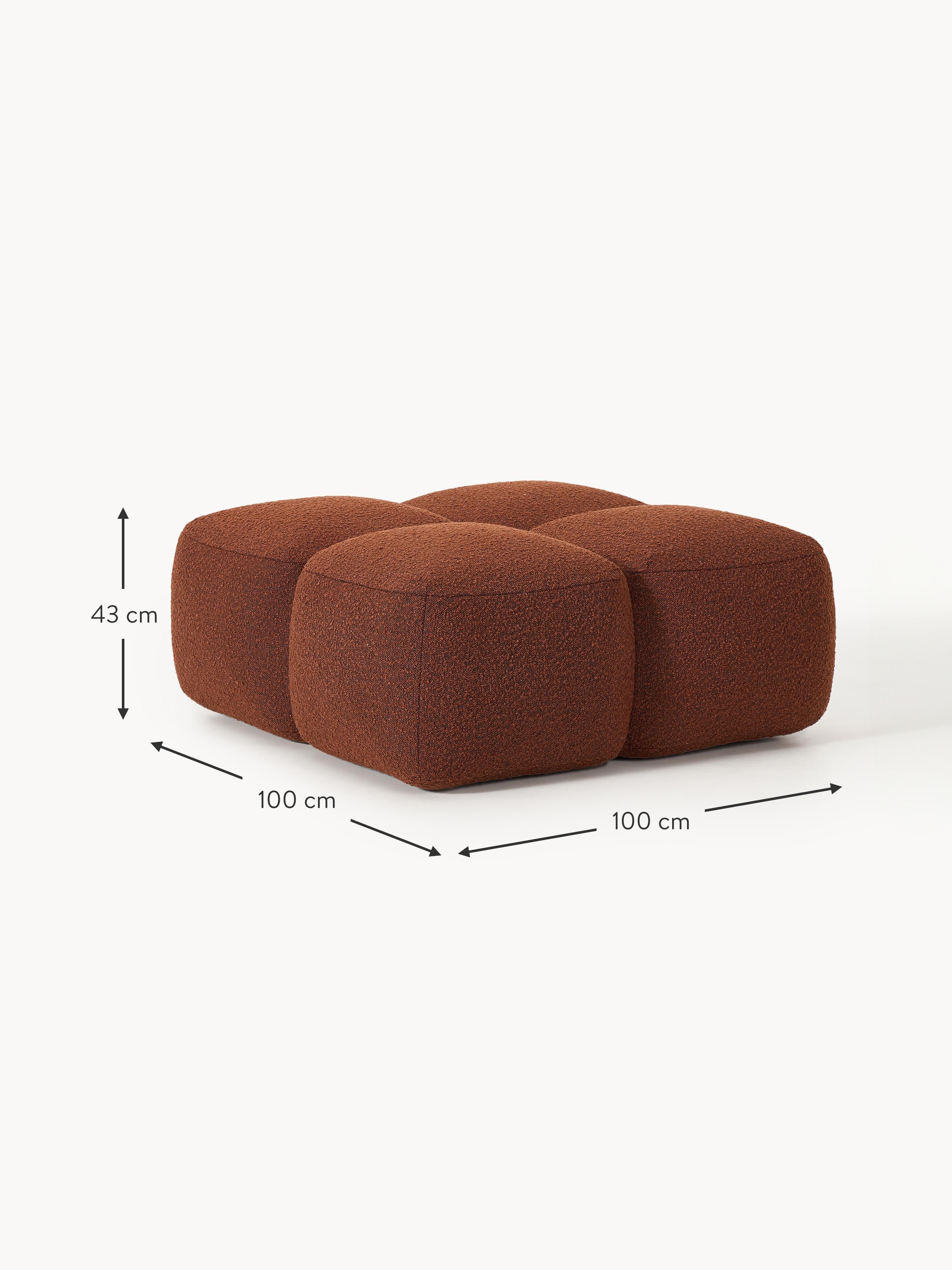 Tayla Bouclé Ottoman