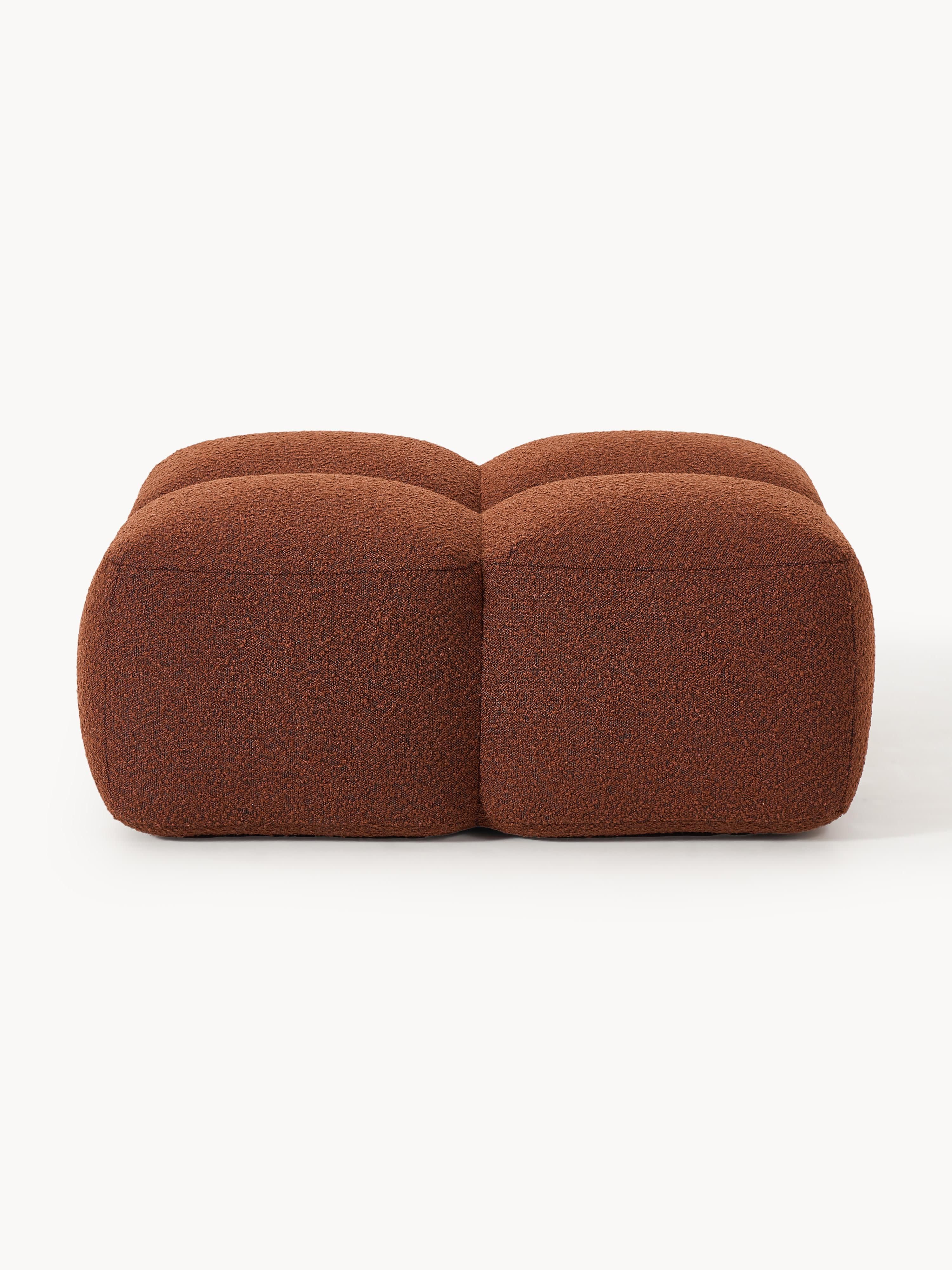 Tayla Bouclé Ottoman