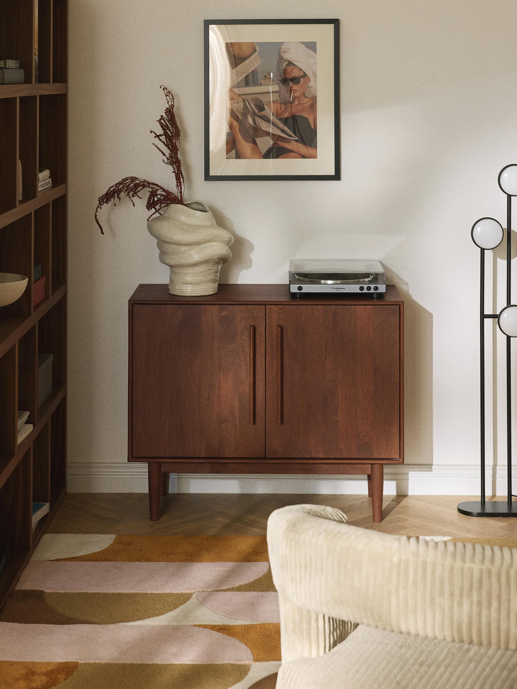 Paul Mango Wood Sideboard