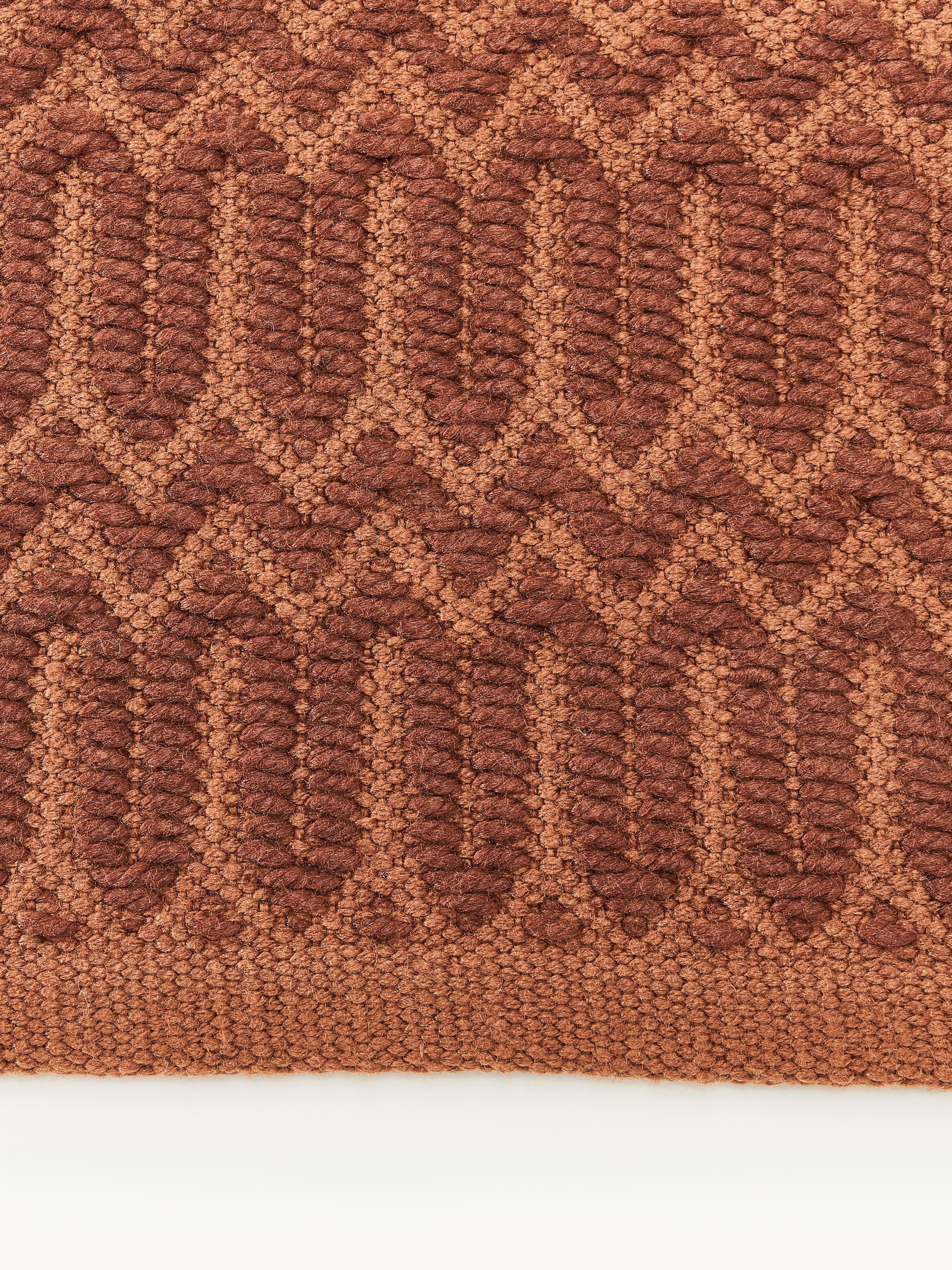 Rune Hand-Woven Indoor & Outdoor Rug with Geometric Pattern