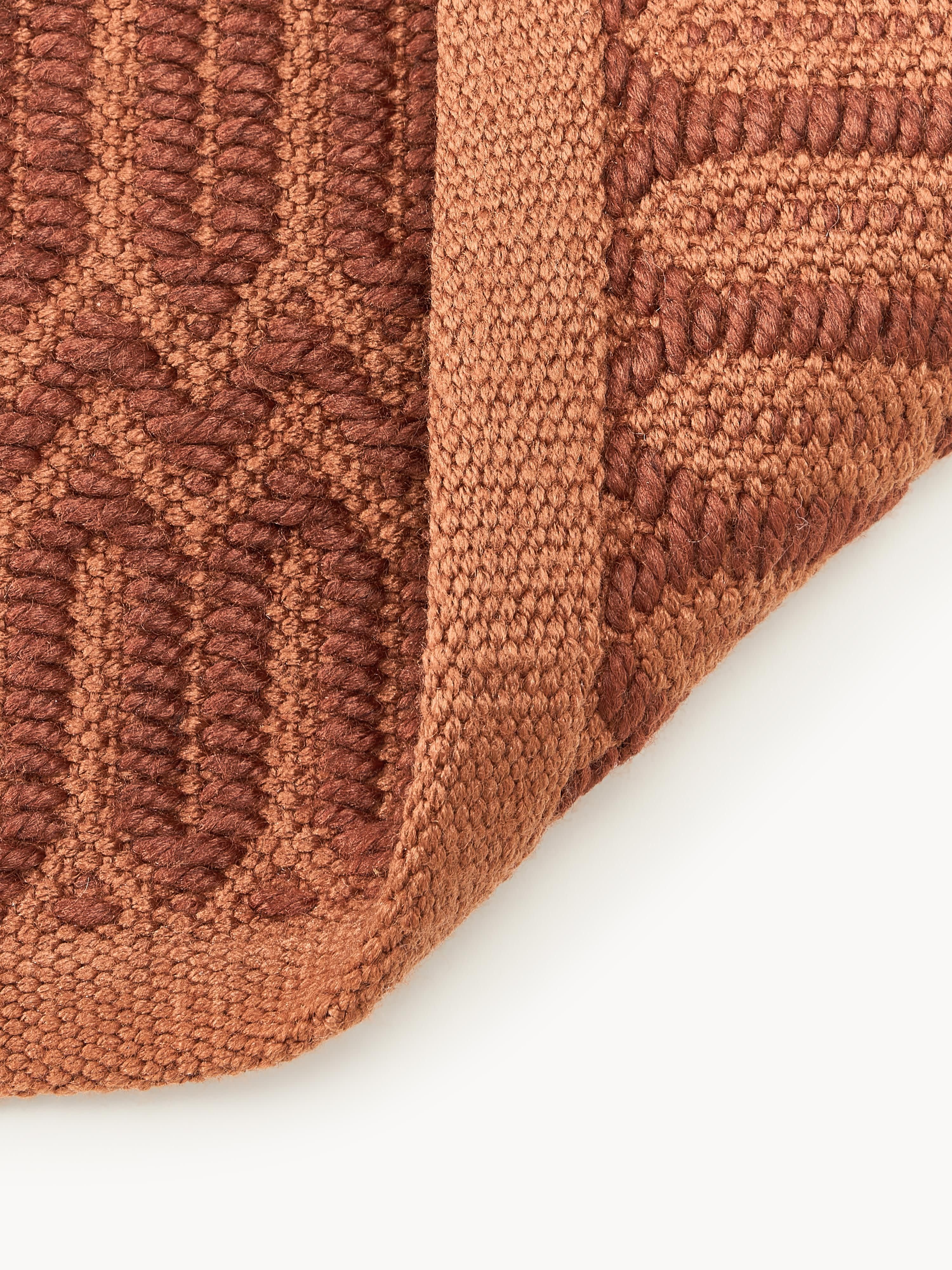 Rune Hand-Woven Indoor & Outdoor Rug with Geometric Pattern