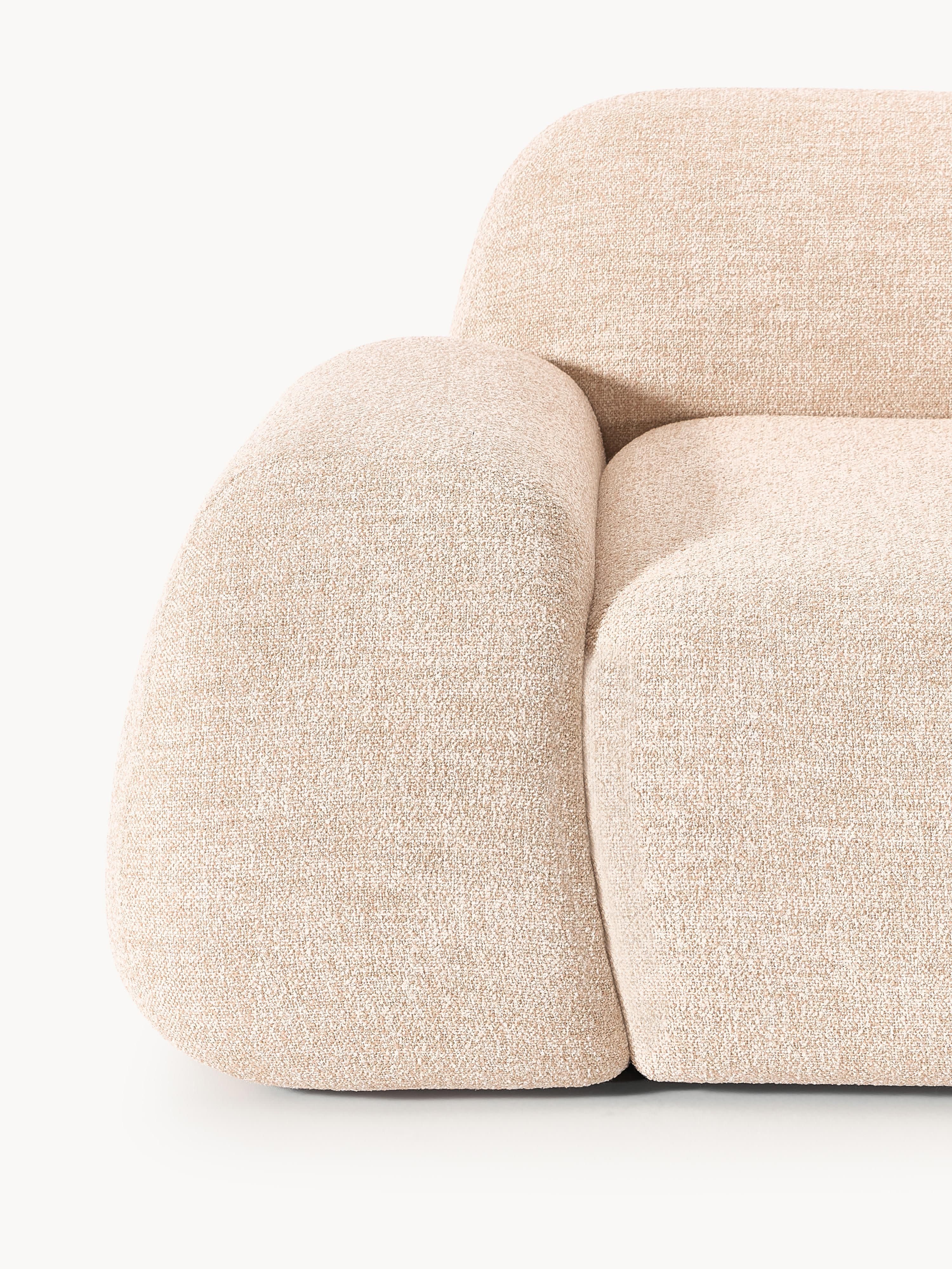 Wolke Modular Bouclé Corner Sofa (4-seater)