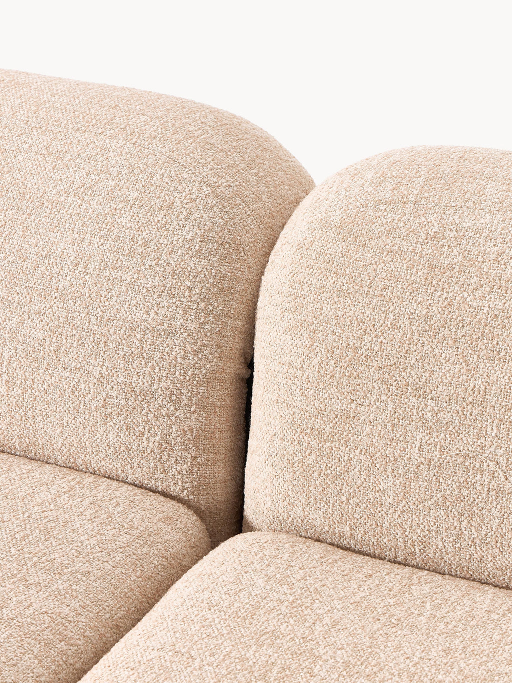 Wolke Modular Bouclé Corner Sofa (4-seater)