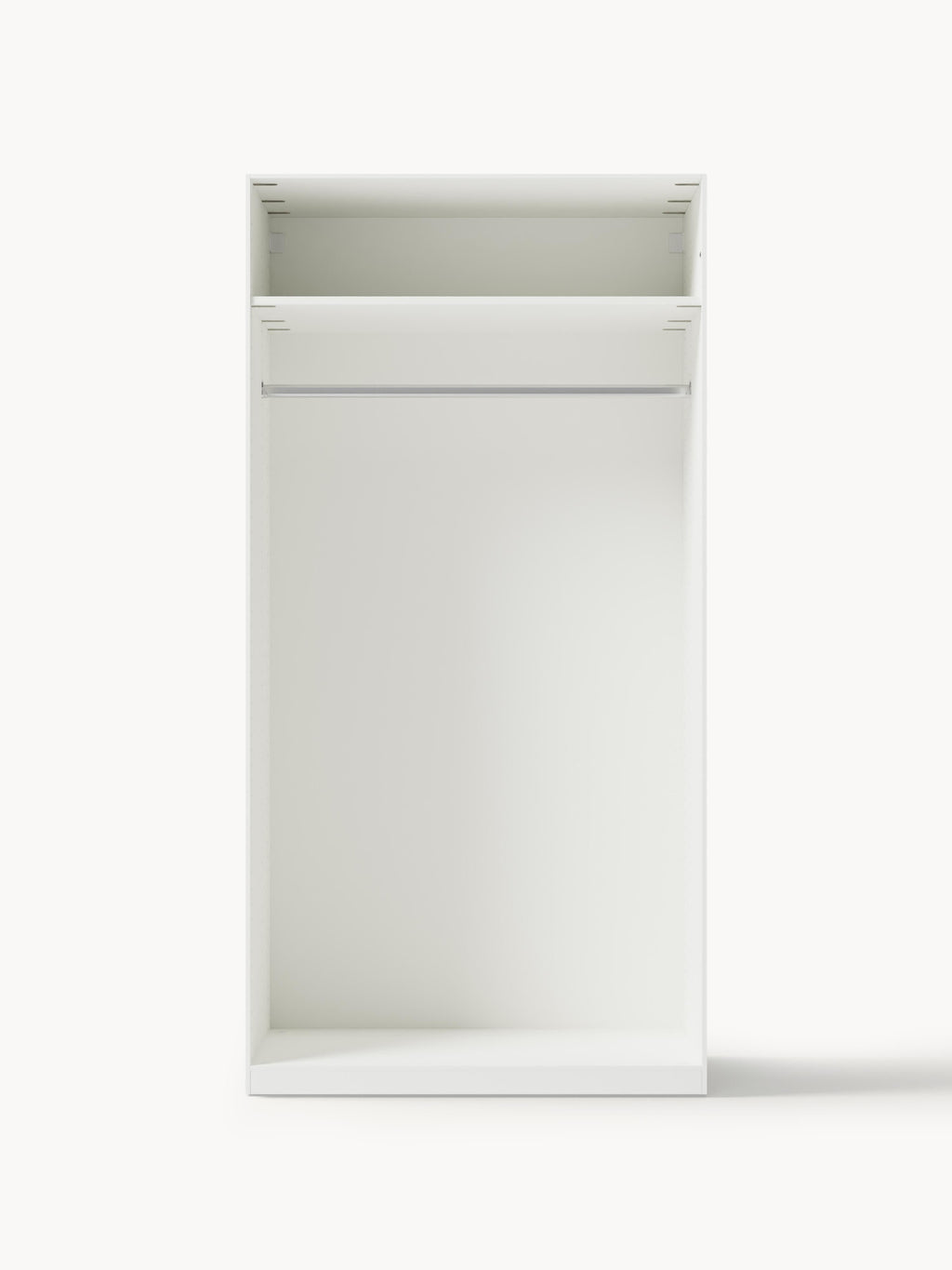 Jeanne Modular Hinged Door Wardrobe, 100 cm Wide, in various sizes