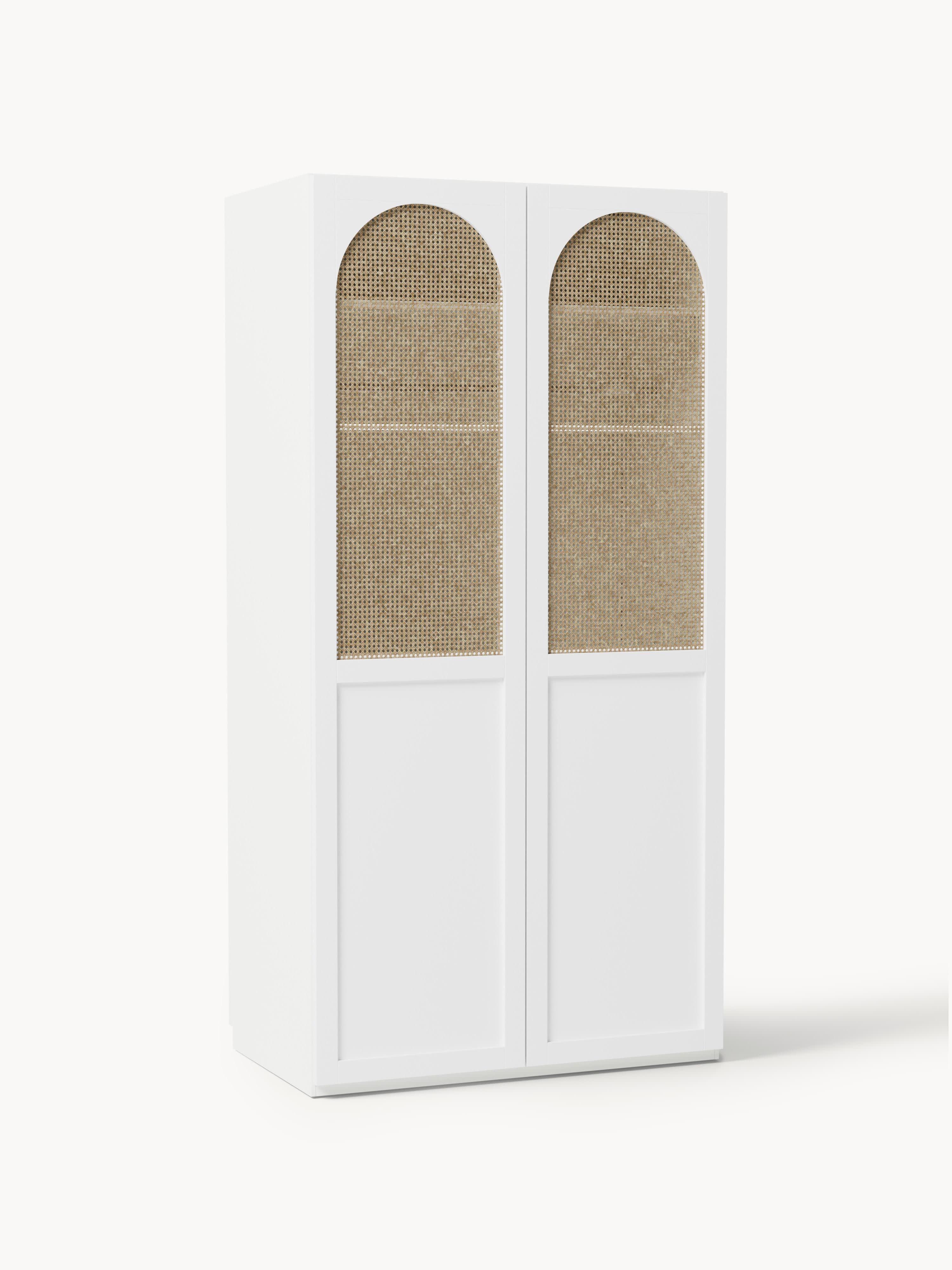 Jeanne Modular Hinged Door Wardrobe, 100 cm Wide, in various sizes
