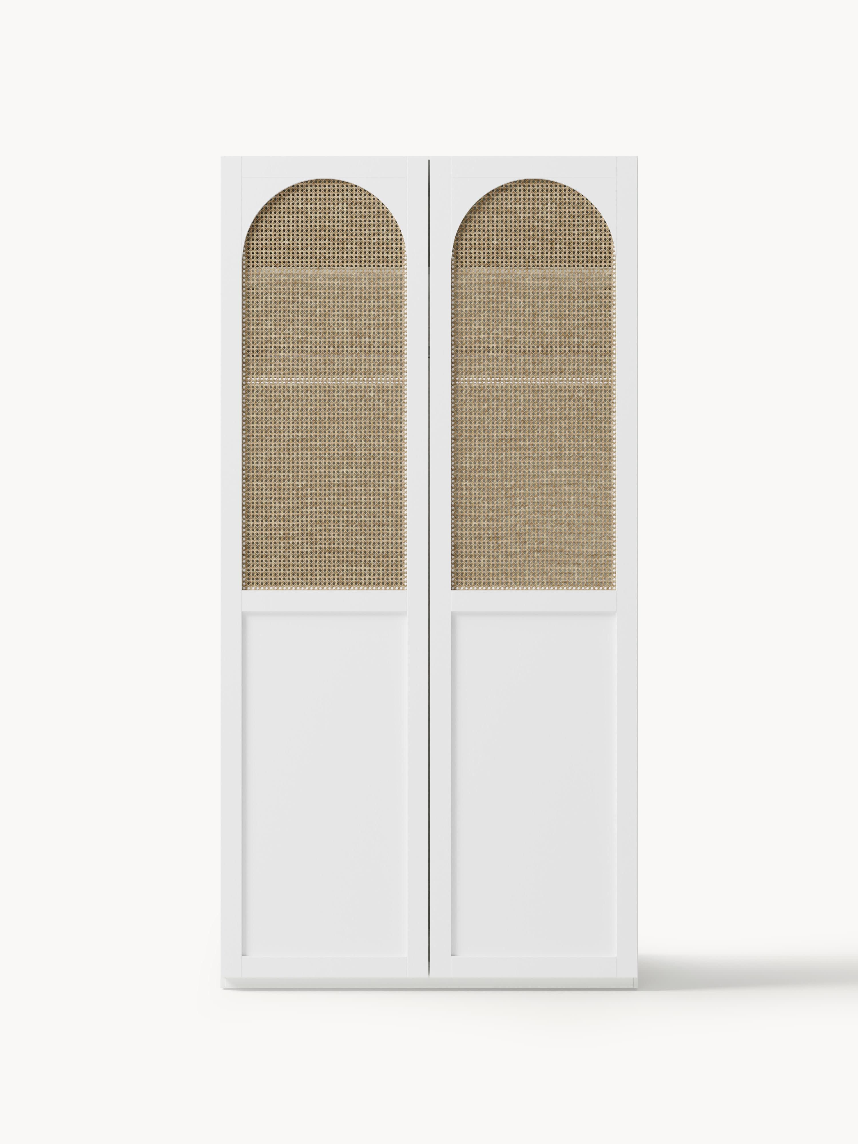 Jeanne Modular Hinged Door Wardrobe, 100 cm Wide, in various sizes