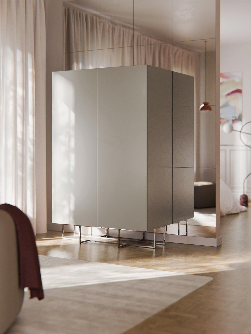 Joe Small Wooden Wardrobe