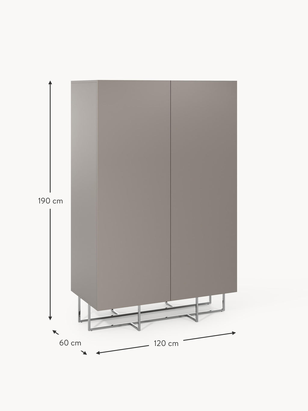 Joe Small Wooden Wardrobe