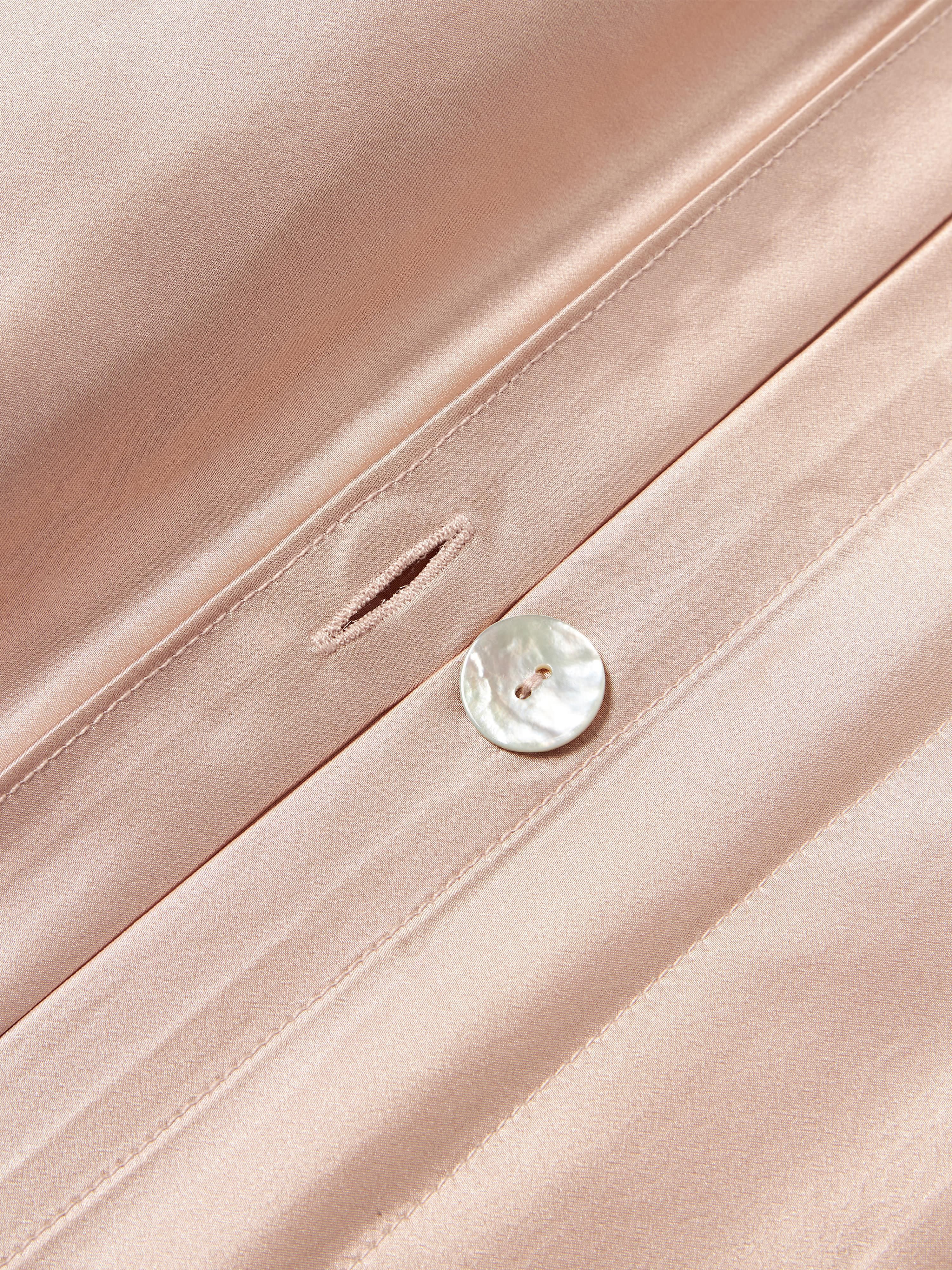 Sylvie Silk Duvet Cover