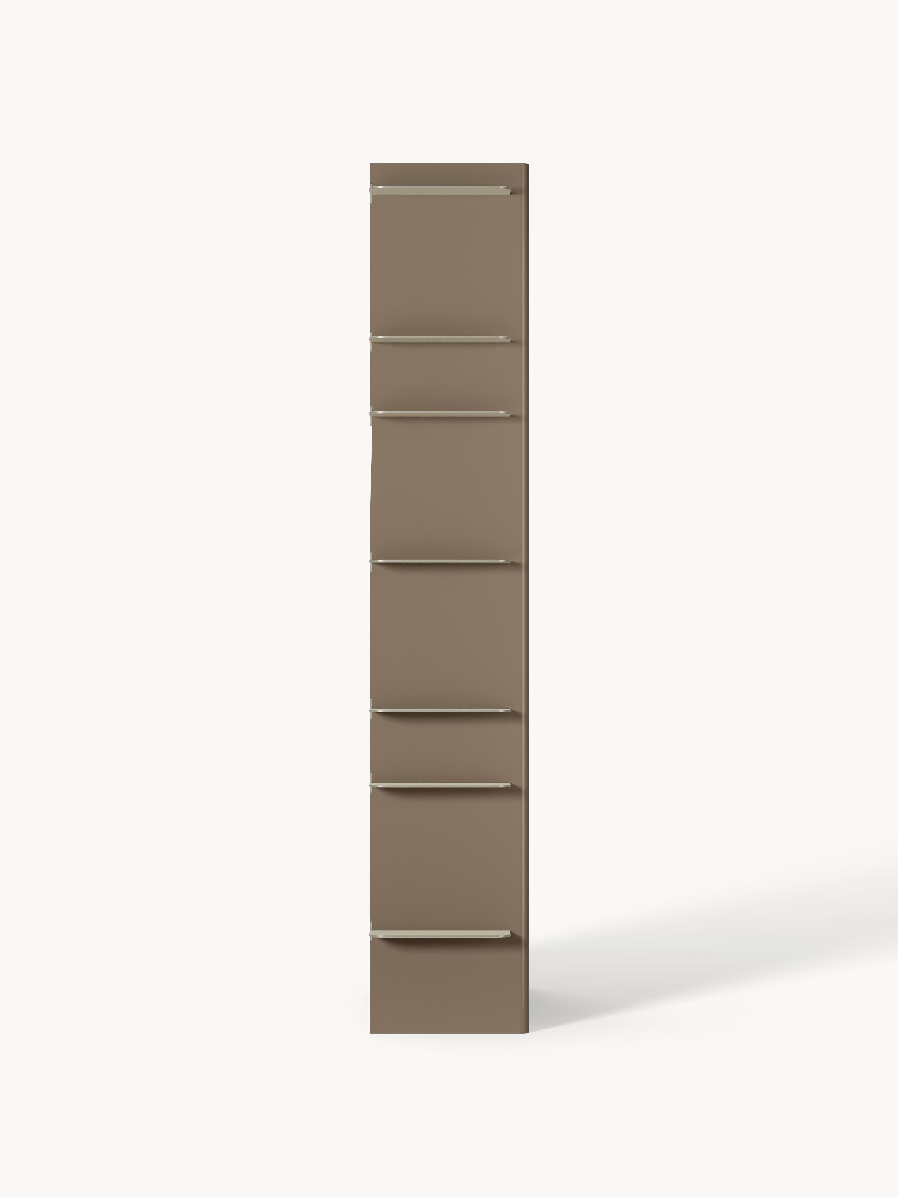Rami Tall Shelving Unit with Metal Elements