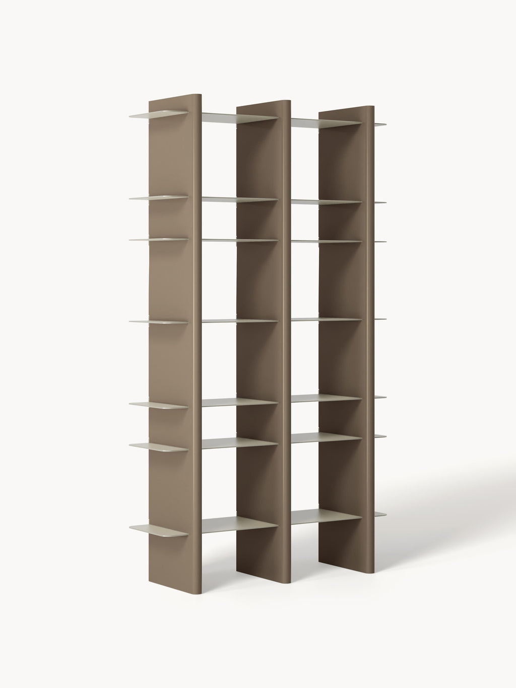 Gallery image 1 - Tall Shelving Unit Rami with Metal Elements