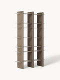 Gallery image 1 - Tall Shelving Unit Rami with Metal Elements
