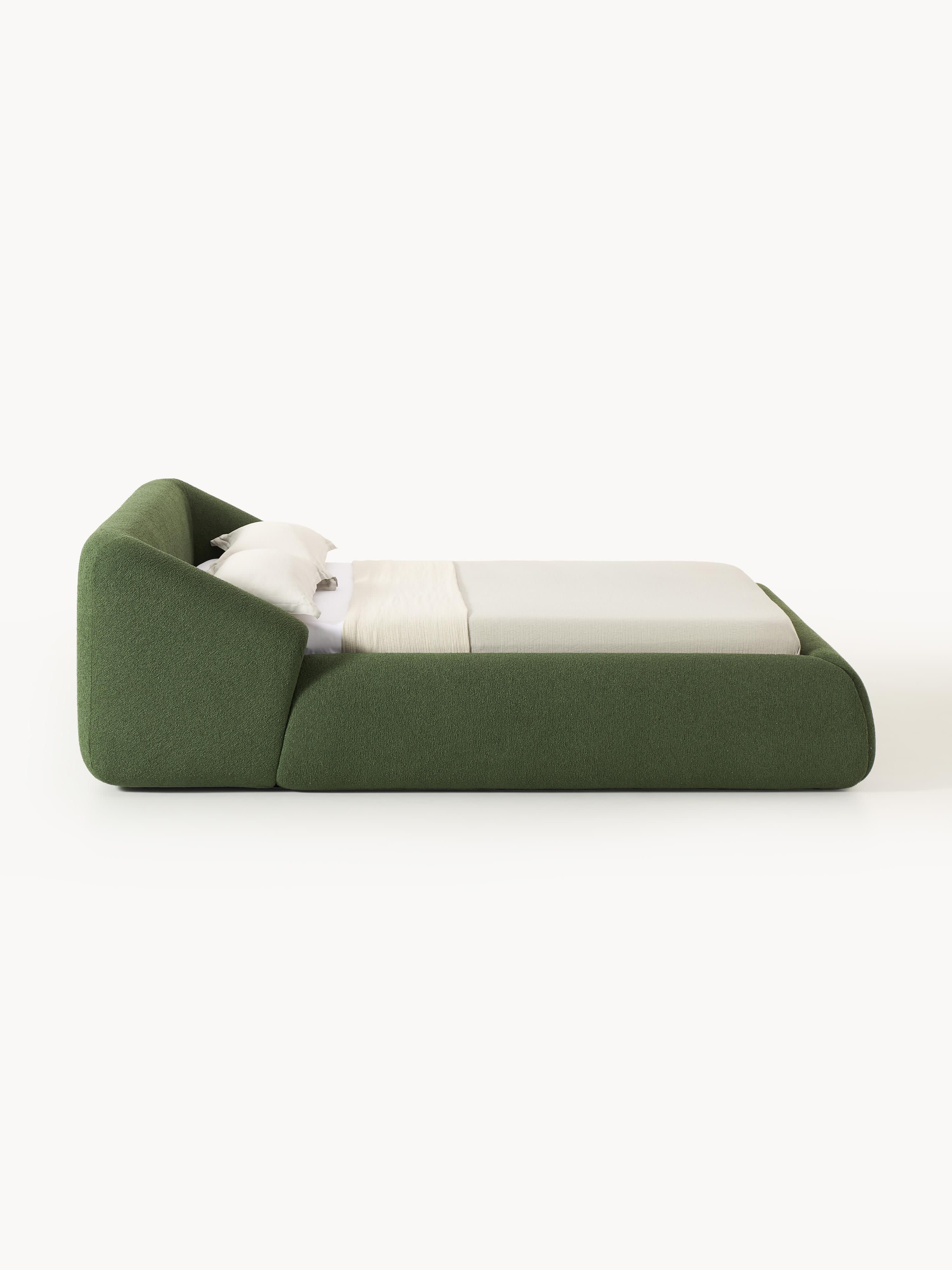 Sofia Upholstered Bouclé Bed