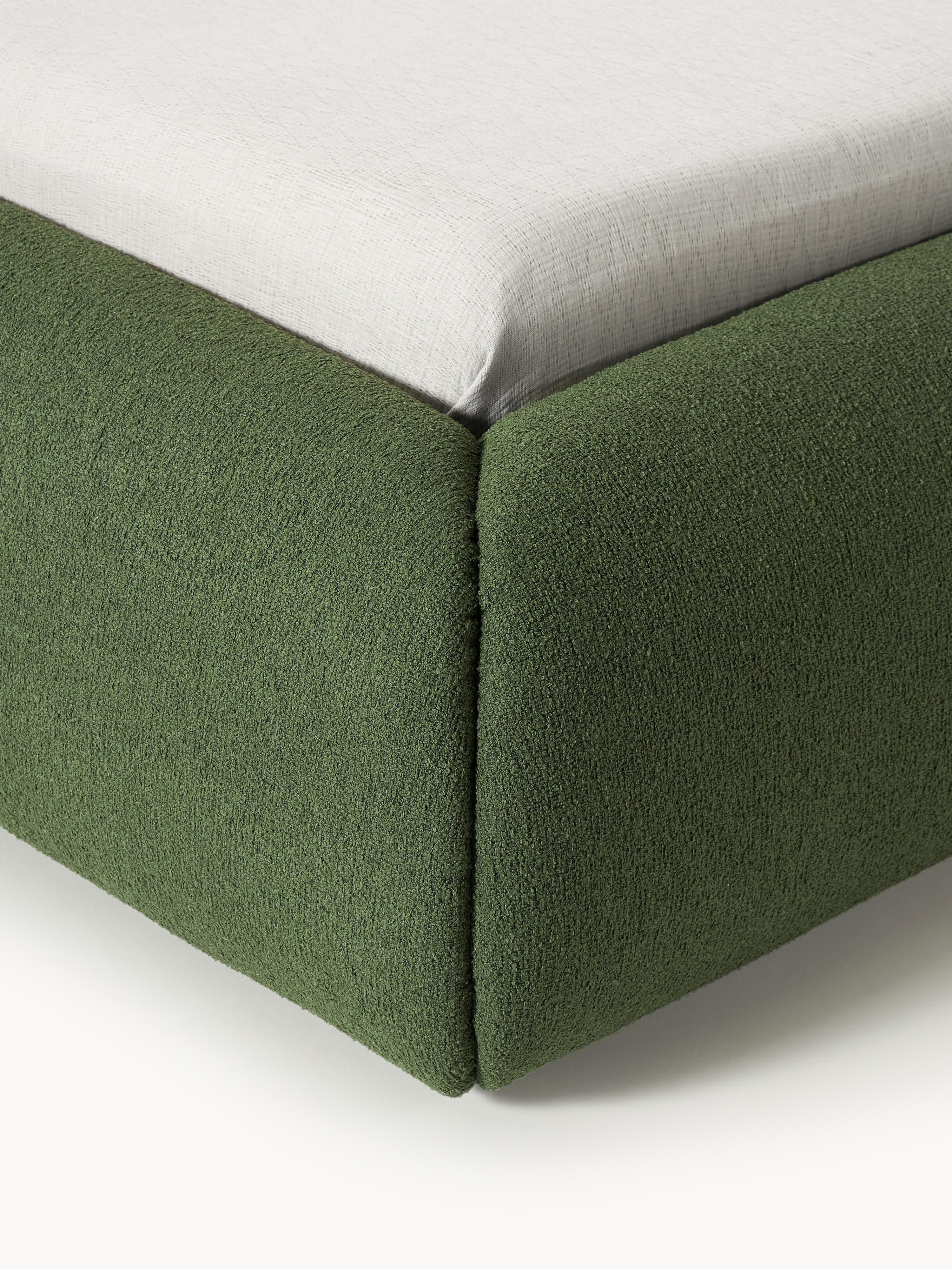Sofia Upholstered Bouclé Bed