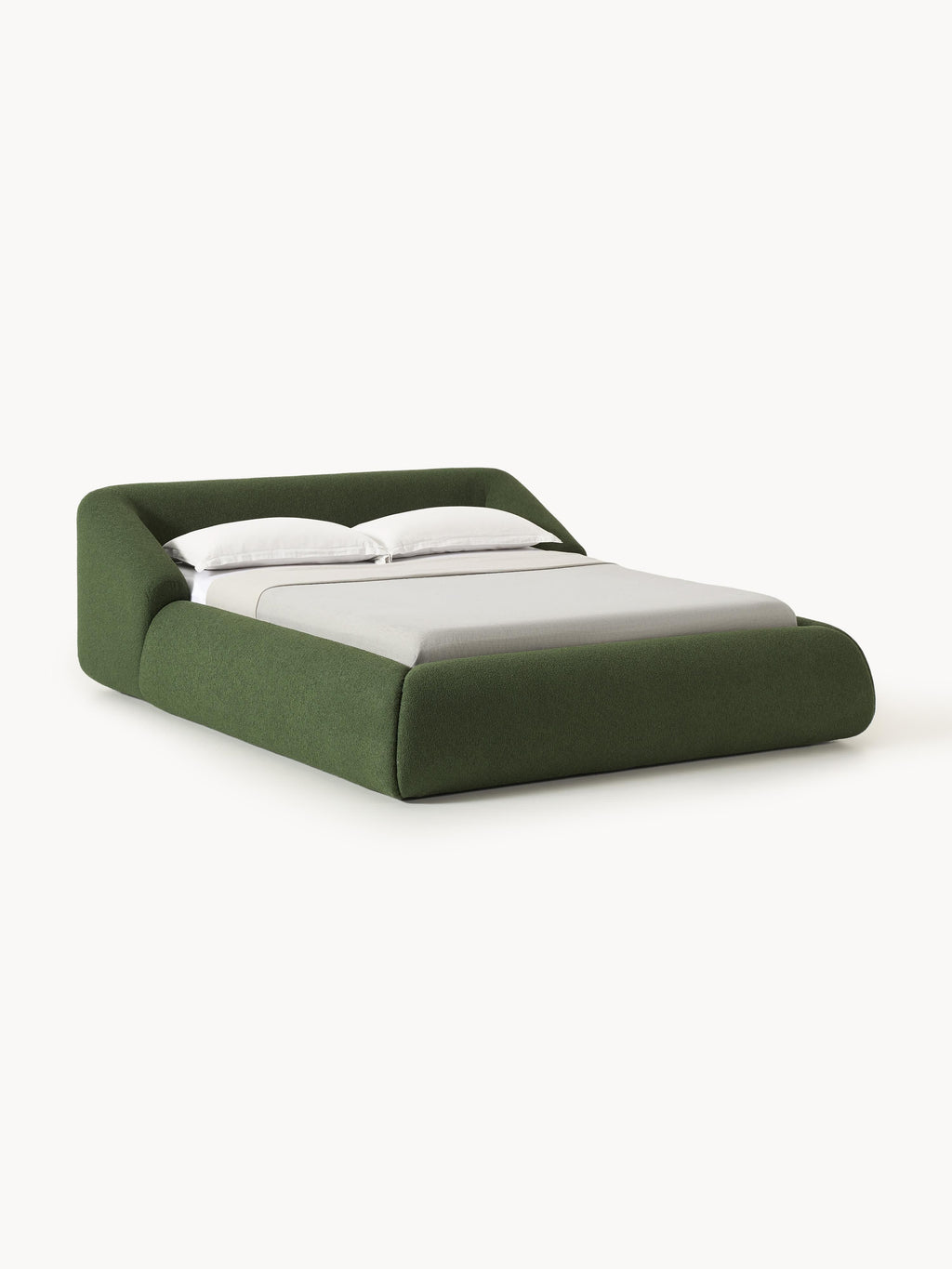 Sofia Upholstered Bouclé Bed