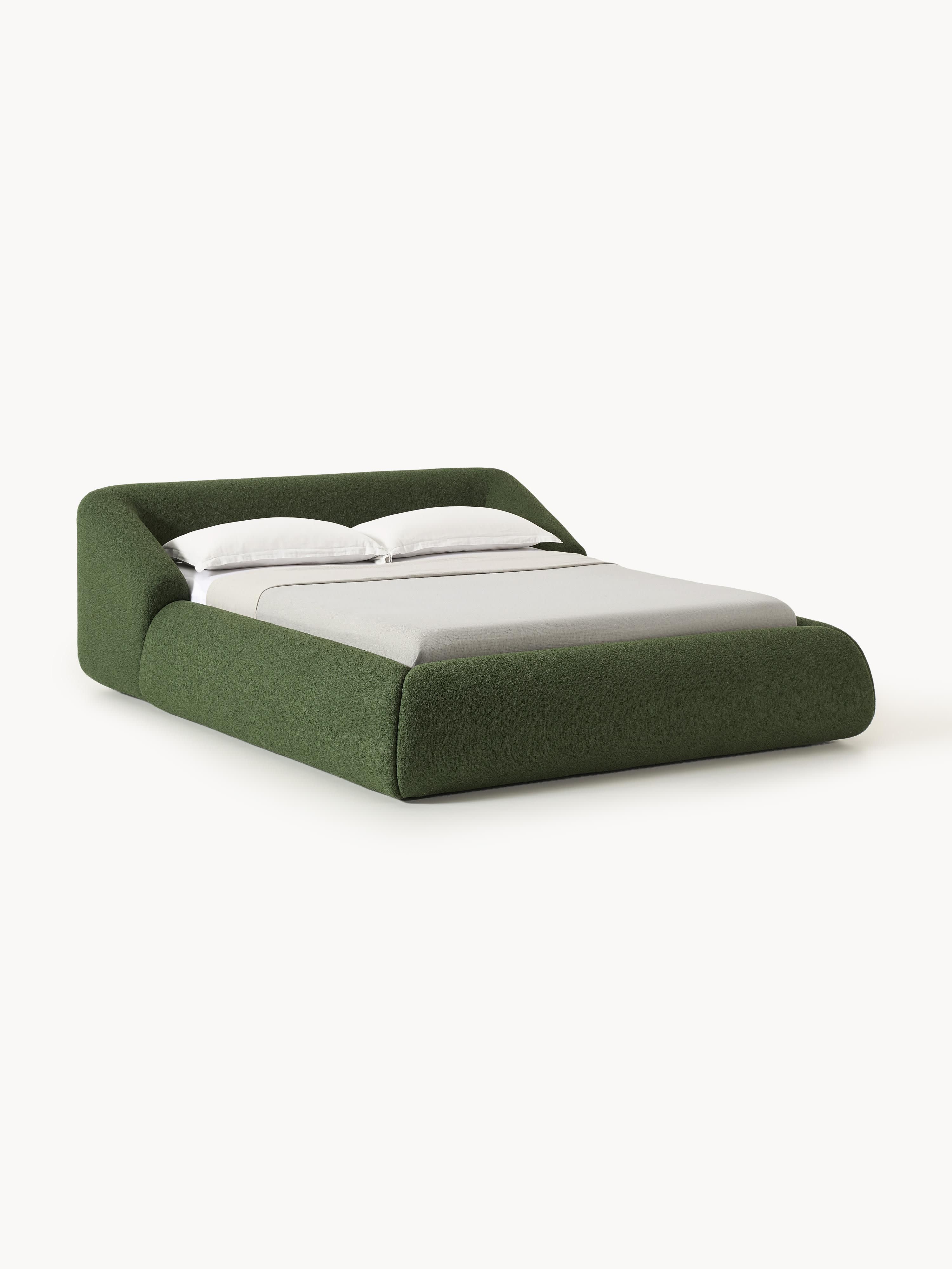 Sofia Upholstered Bouclé Bed
