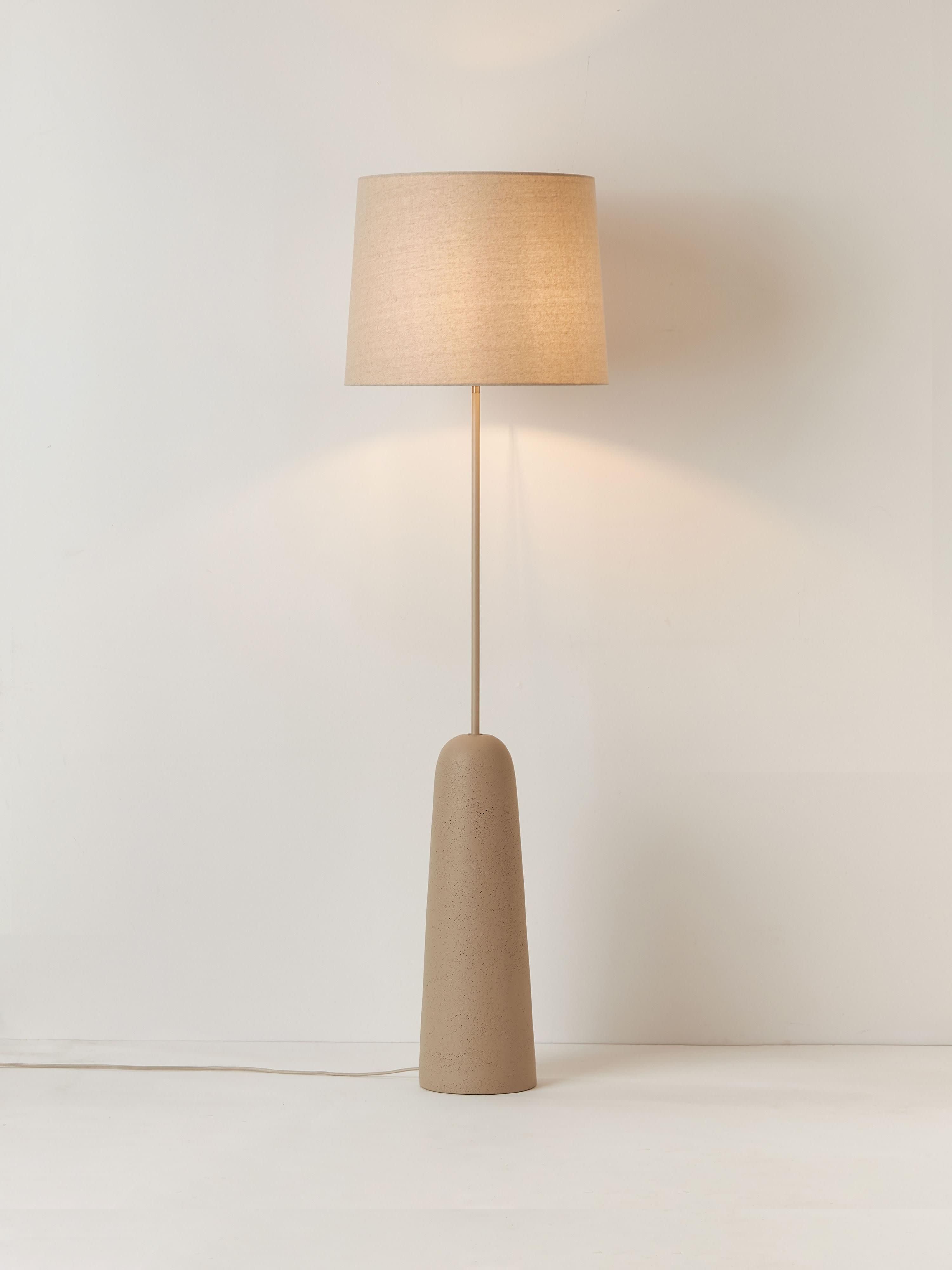 Kaya Floor Lamp with Concrete Base