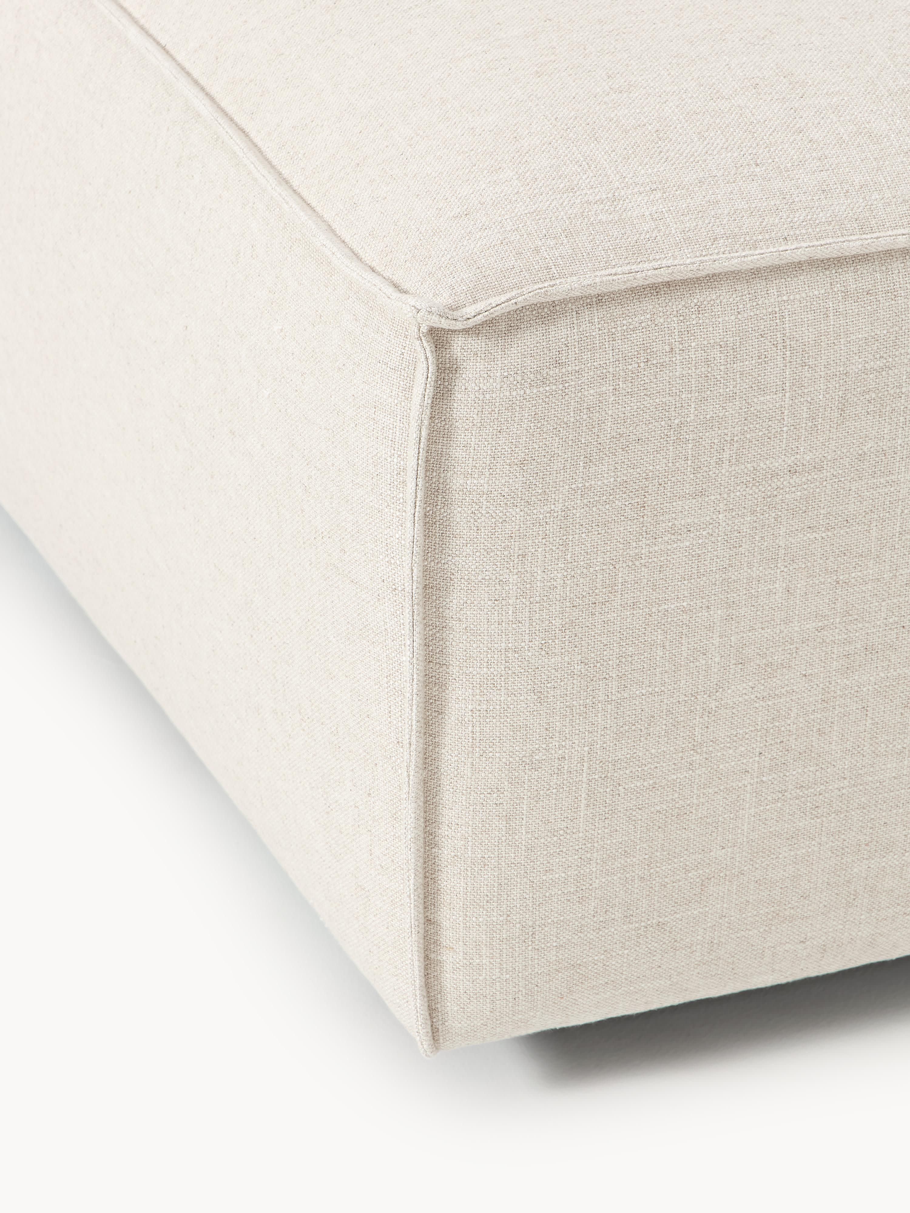 Lennon Linen Blend Ottoman