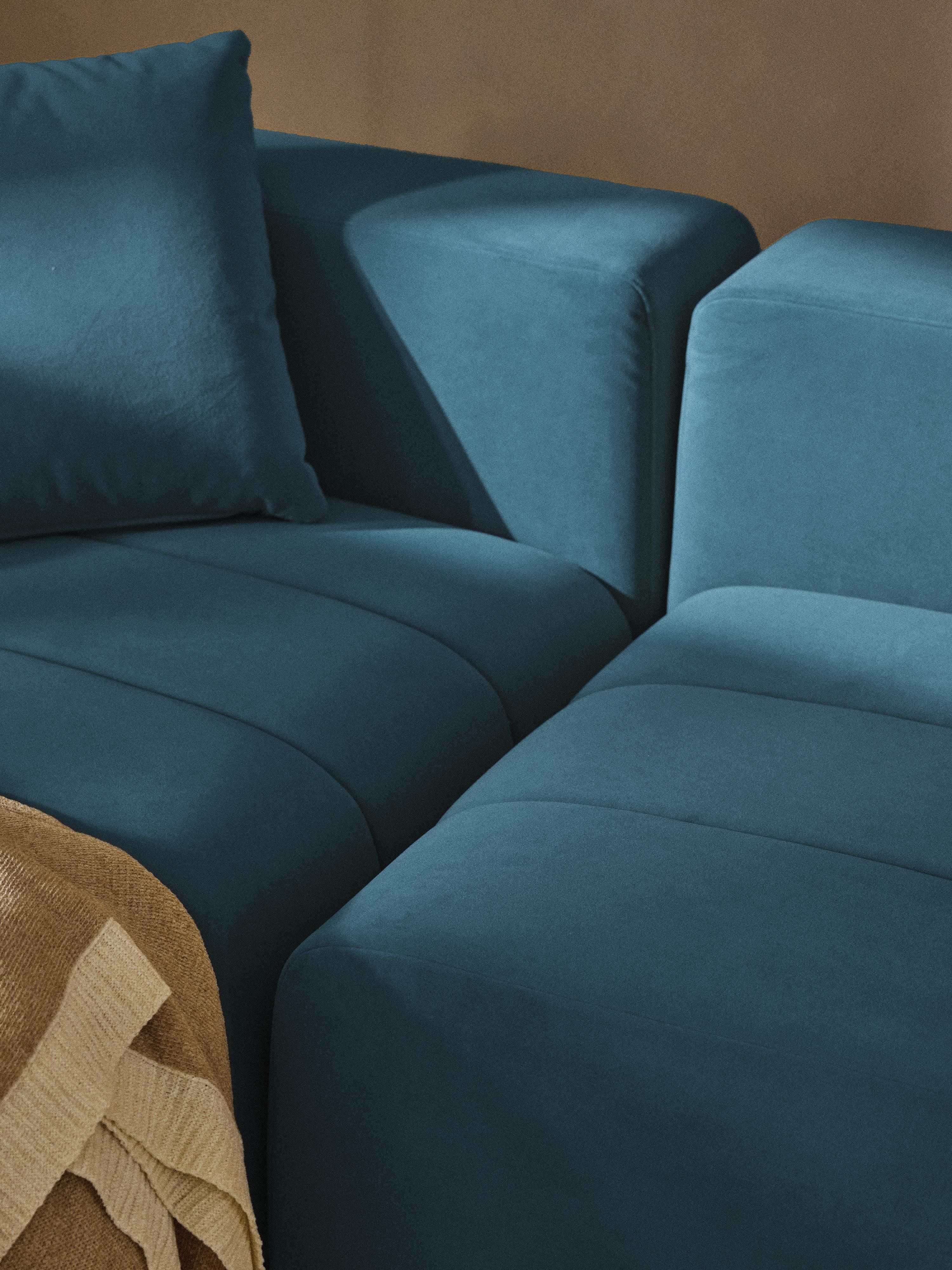 Lena Velvet Corner Module