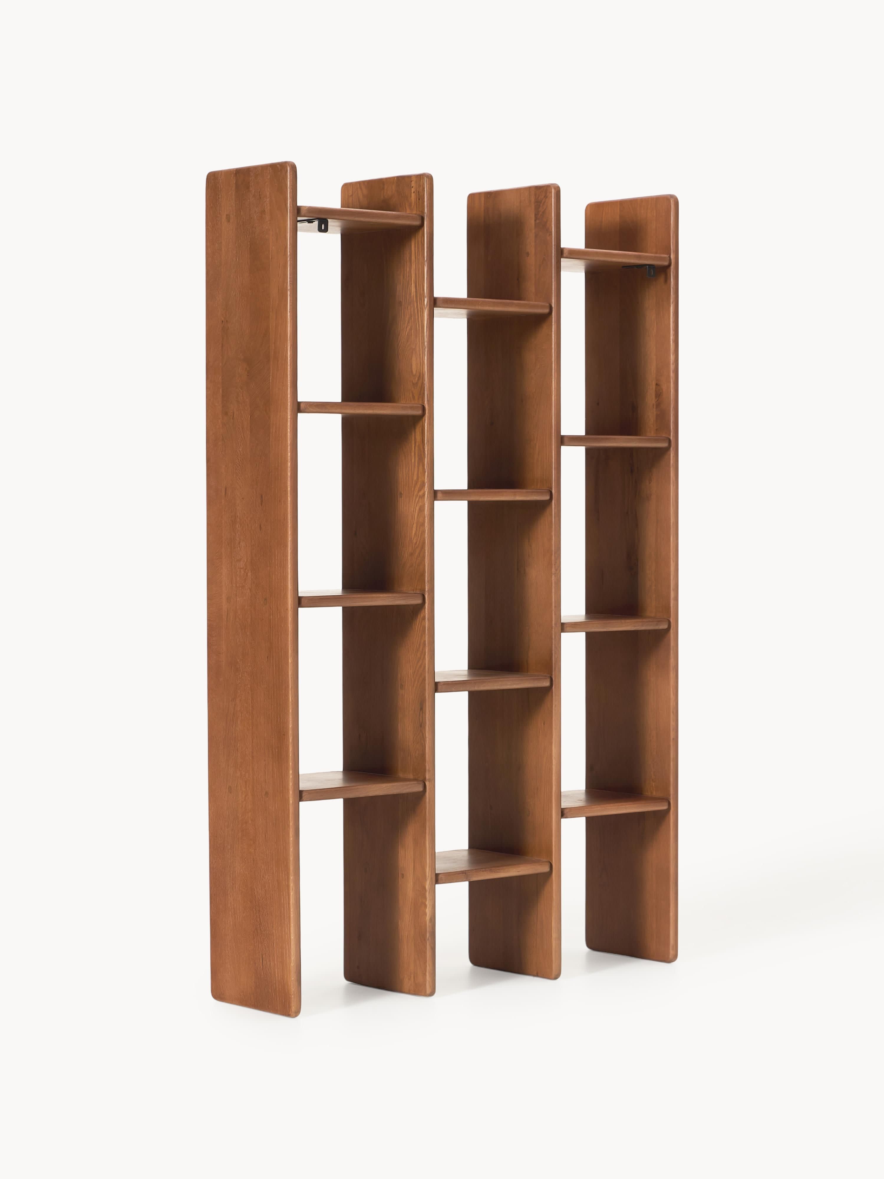 Chandler Oak Wood Shelving Unit