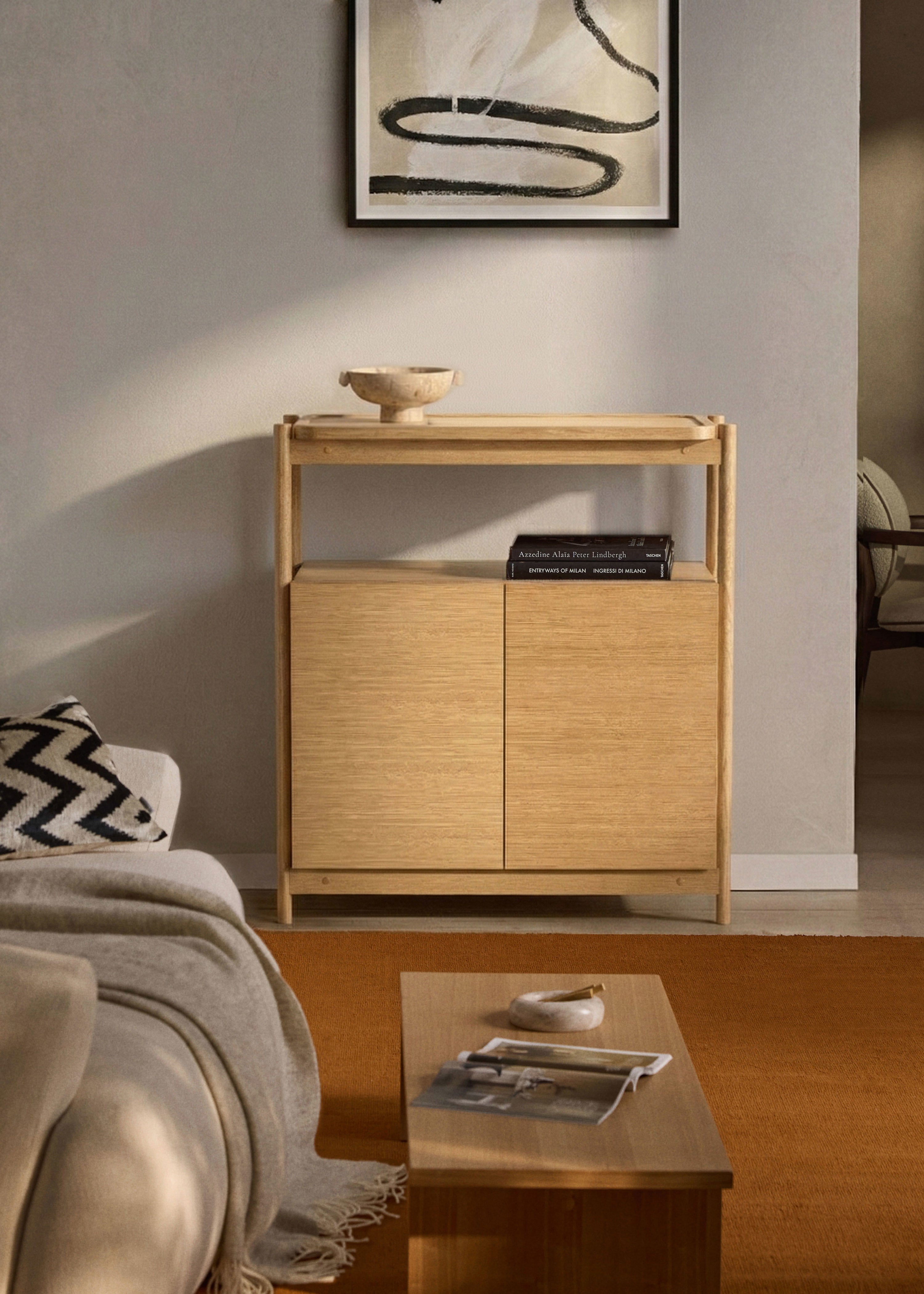 Libby Wooden Highboard